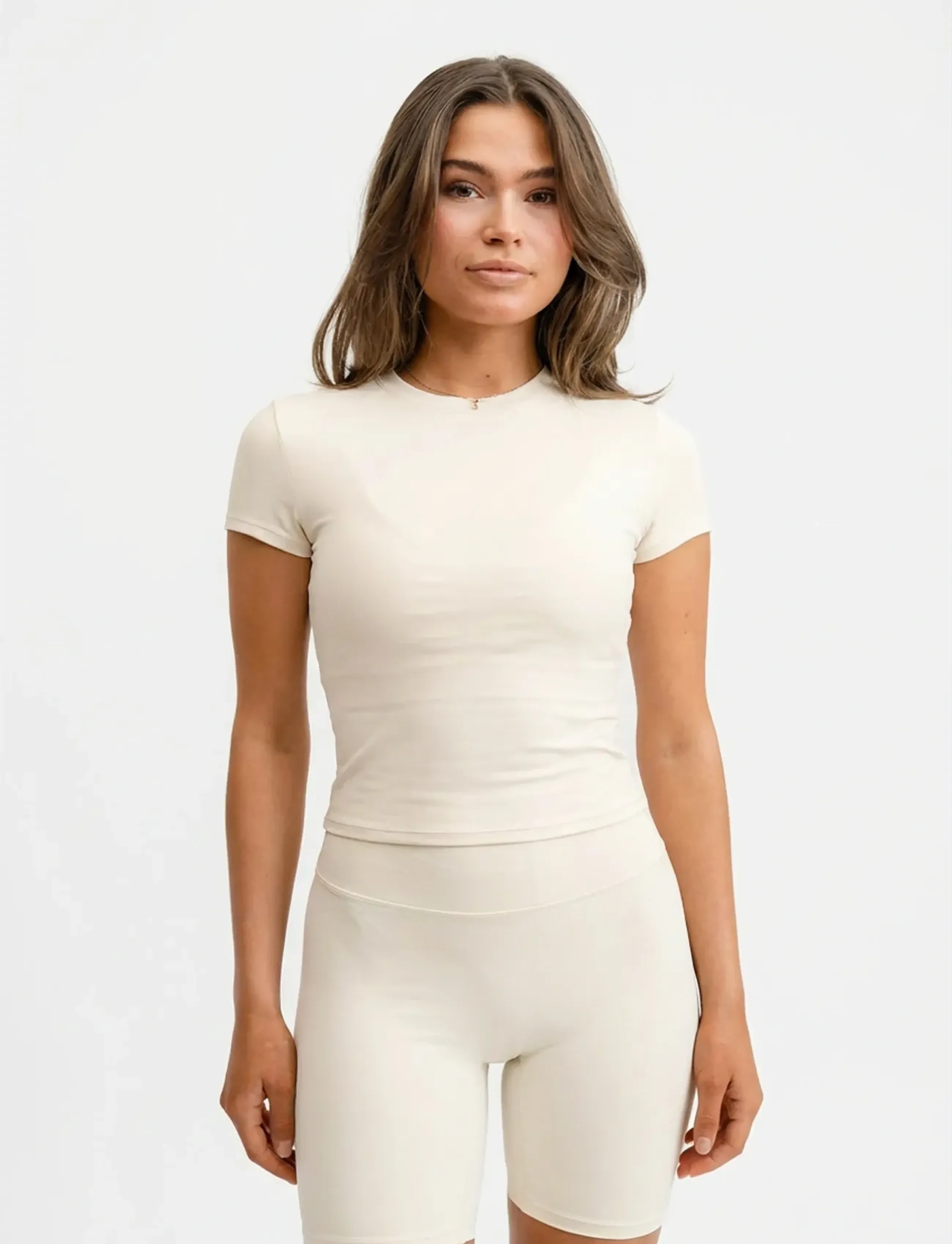 Drop of Mindfulness BUTTER SOFT TEE - T-Shirts - CREAM WHITE / cream