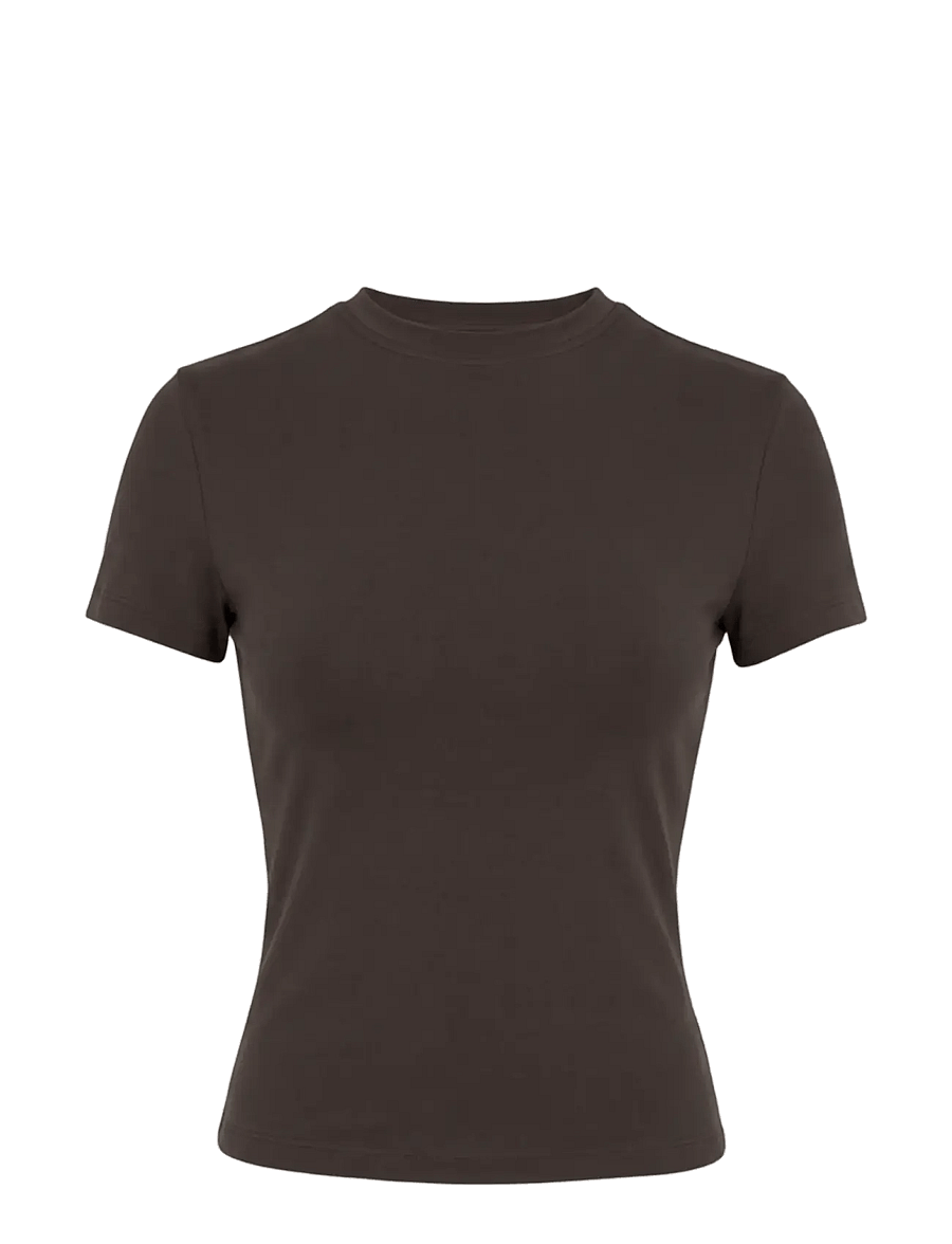 Drop of Mindfulness - BUTTER SOFT TEE - dark brown - 1