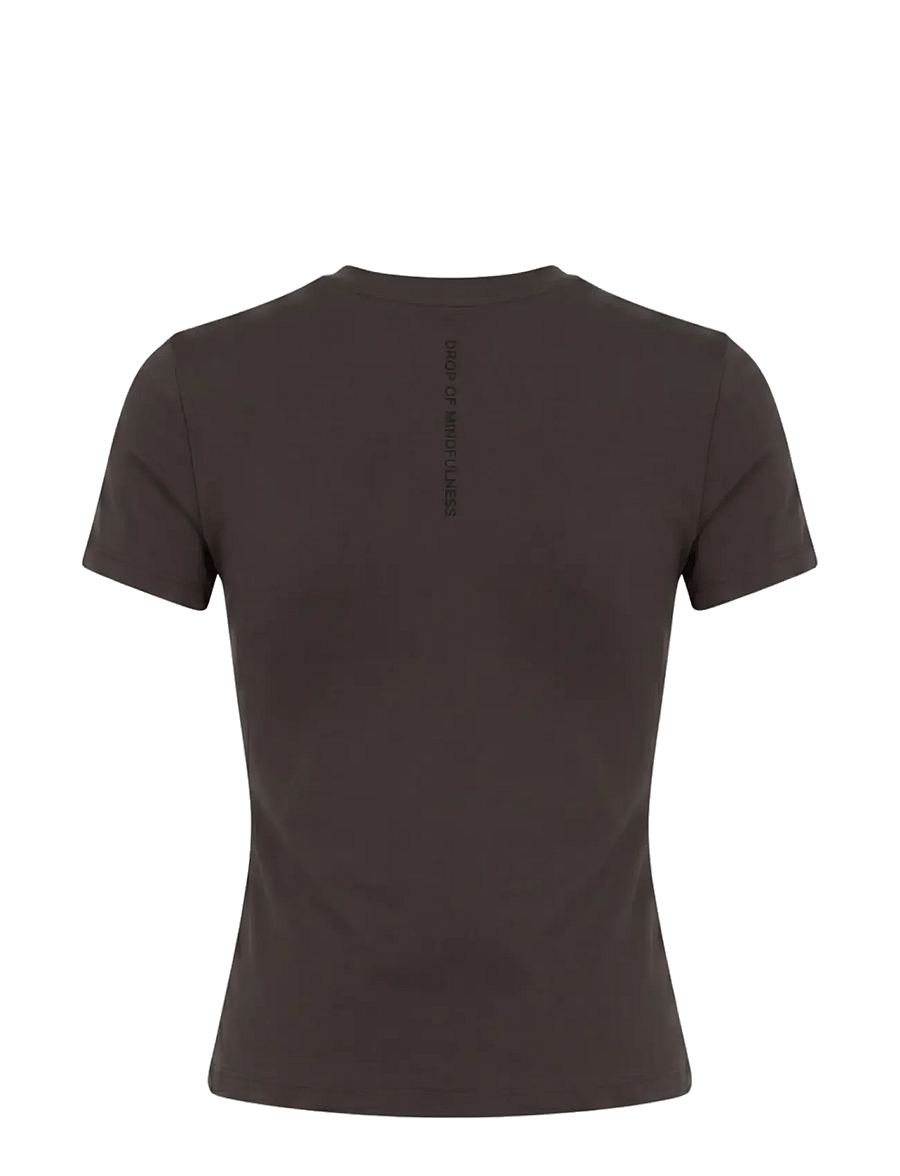 Drop of Mindfulness - BUTTER SOFT TEE - dark brown - 2