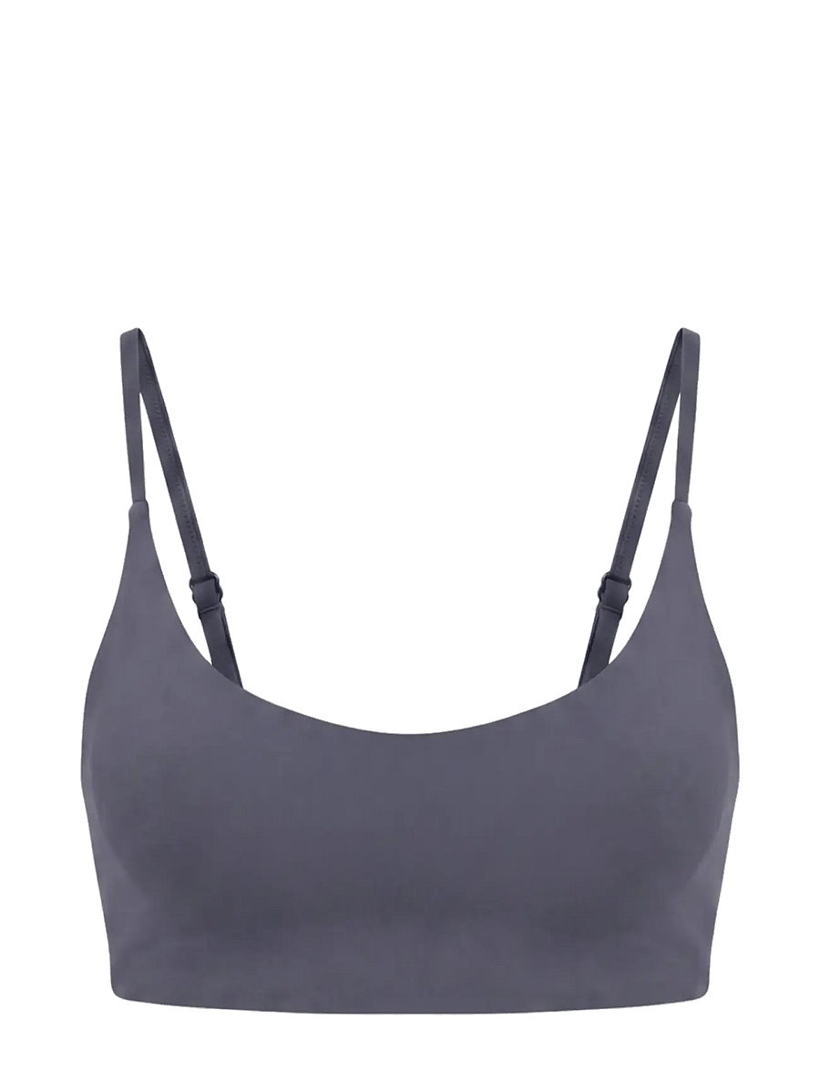 Drop of Mindfulness - ULTIMATE TWISTED BACK BRA - medium support - charcoal - 1
