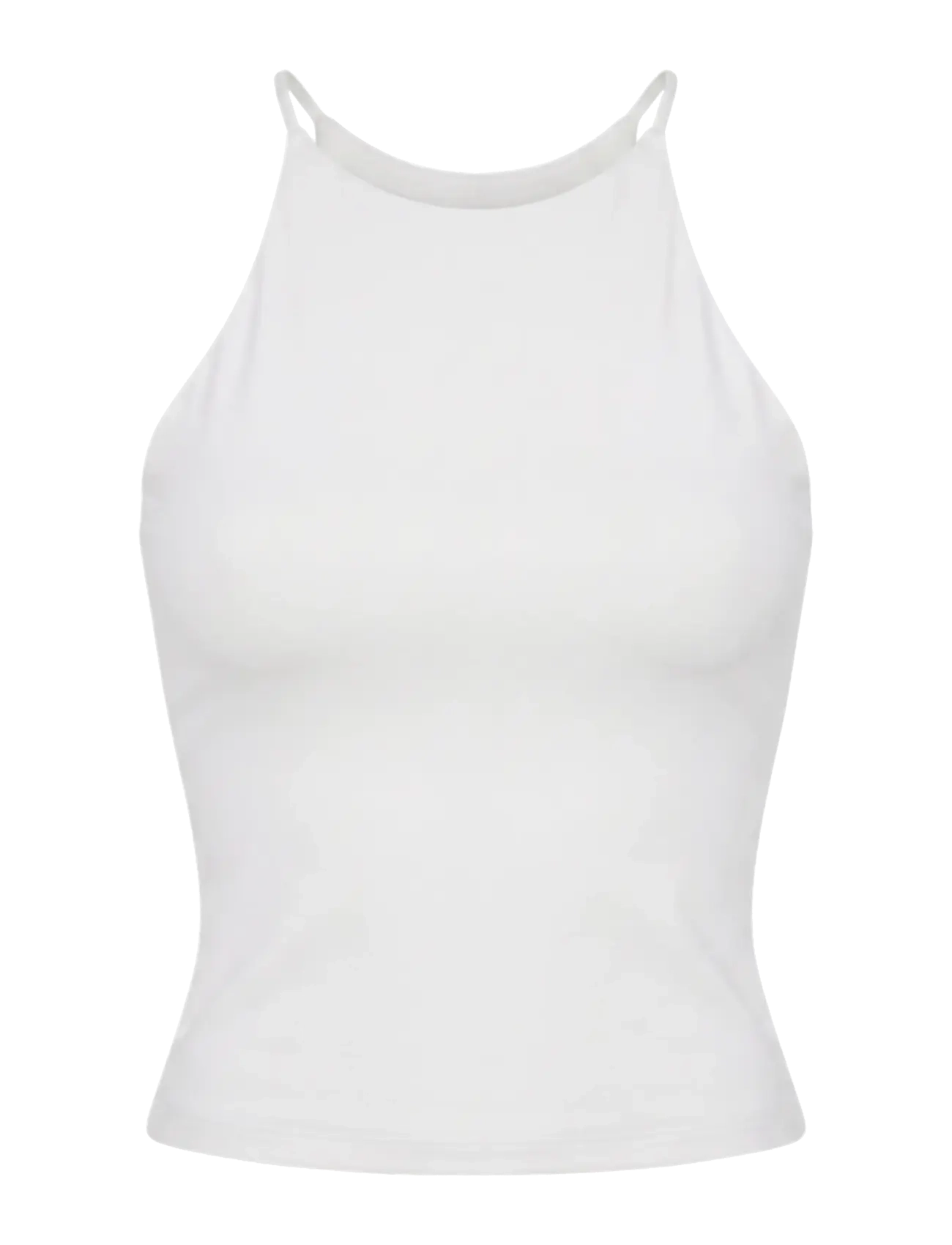 Drop of Mindfulness BUTTER SOFT HIGH NECK TANK TOP - Vaata kõiki - OPTIC WHITE / white