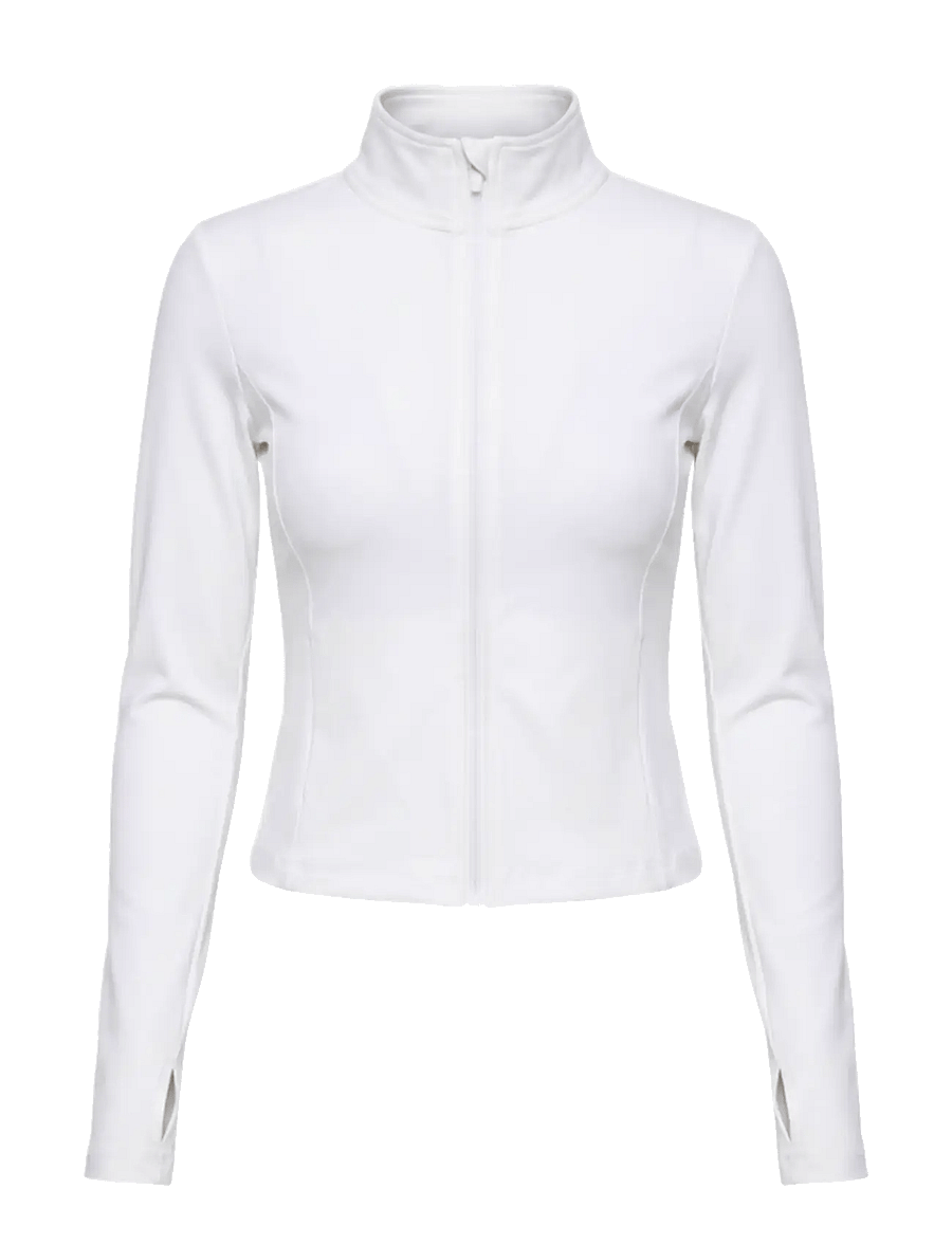 Drop of Mindfulness - BUTTER SOFT NEU ZIP CARDIGAN - optic white - 1