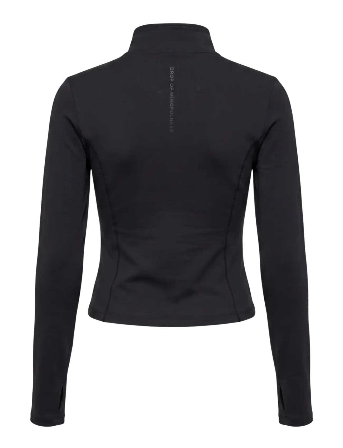 Drop of Mindfulness - BUTTER SOFT NEU ZIP CARDIGAN - långärmade tröjor - black - 2