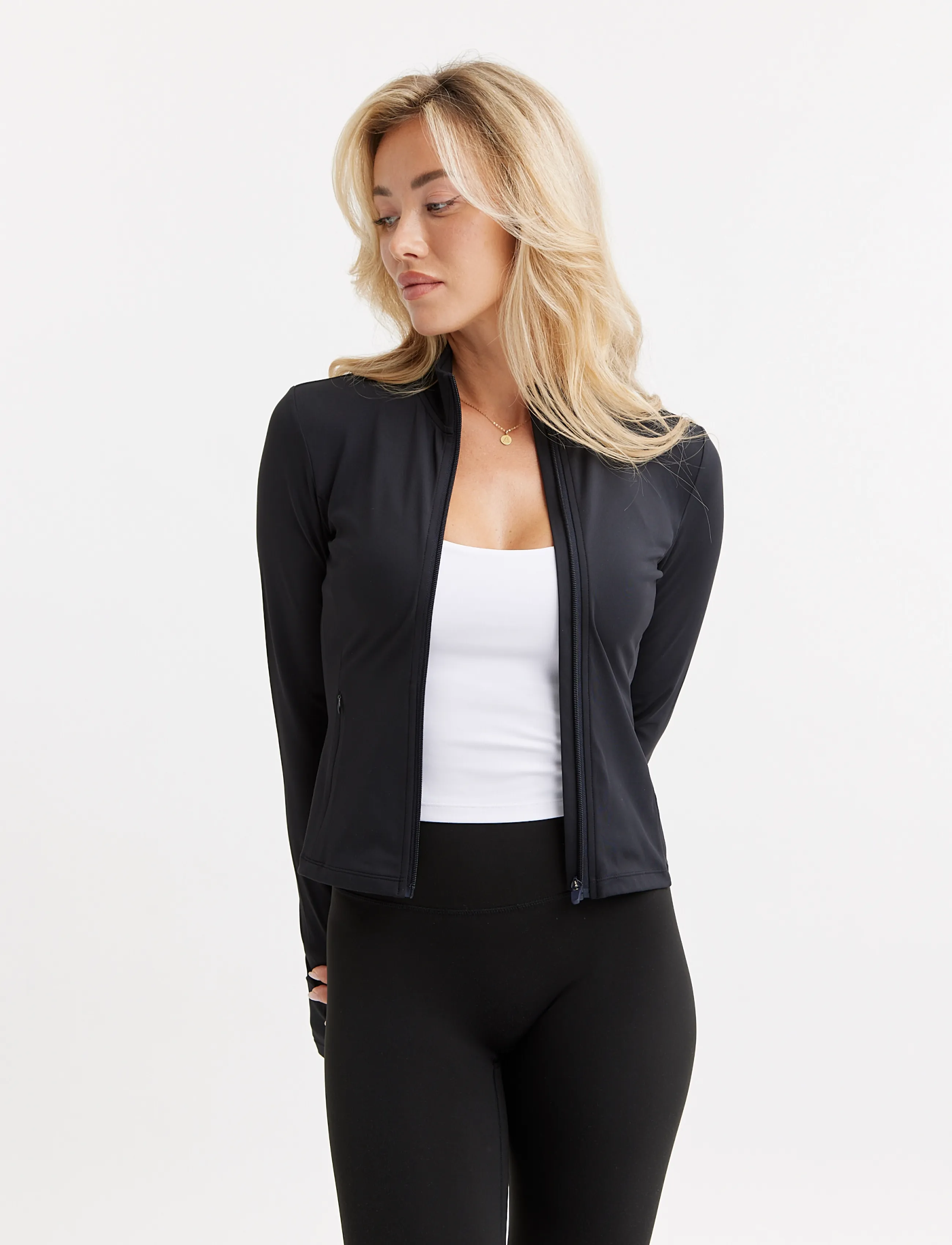 Drop of Mindfulness Butter Soft Neu Zip Cardigan dam – bild 5