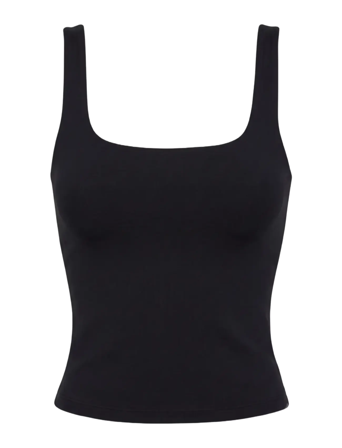 Drop of Mindfulness BUTTER SOFT SCOOP TANK TOP - Oberteile & T-Shirts - BLACK / black