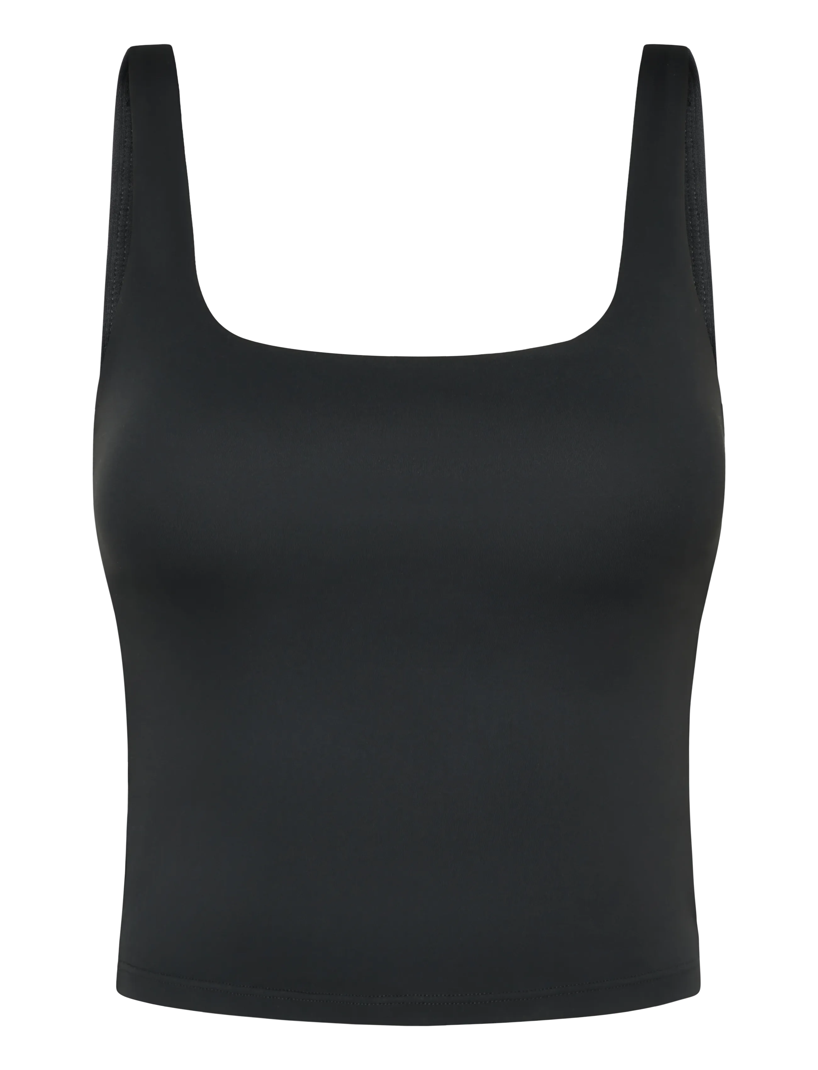 Drop of Mindfulness BUTTER SOFT SCOOP TANK TOP - Kläder - BLACK / black