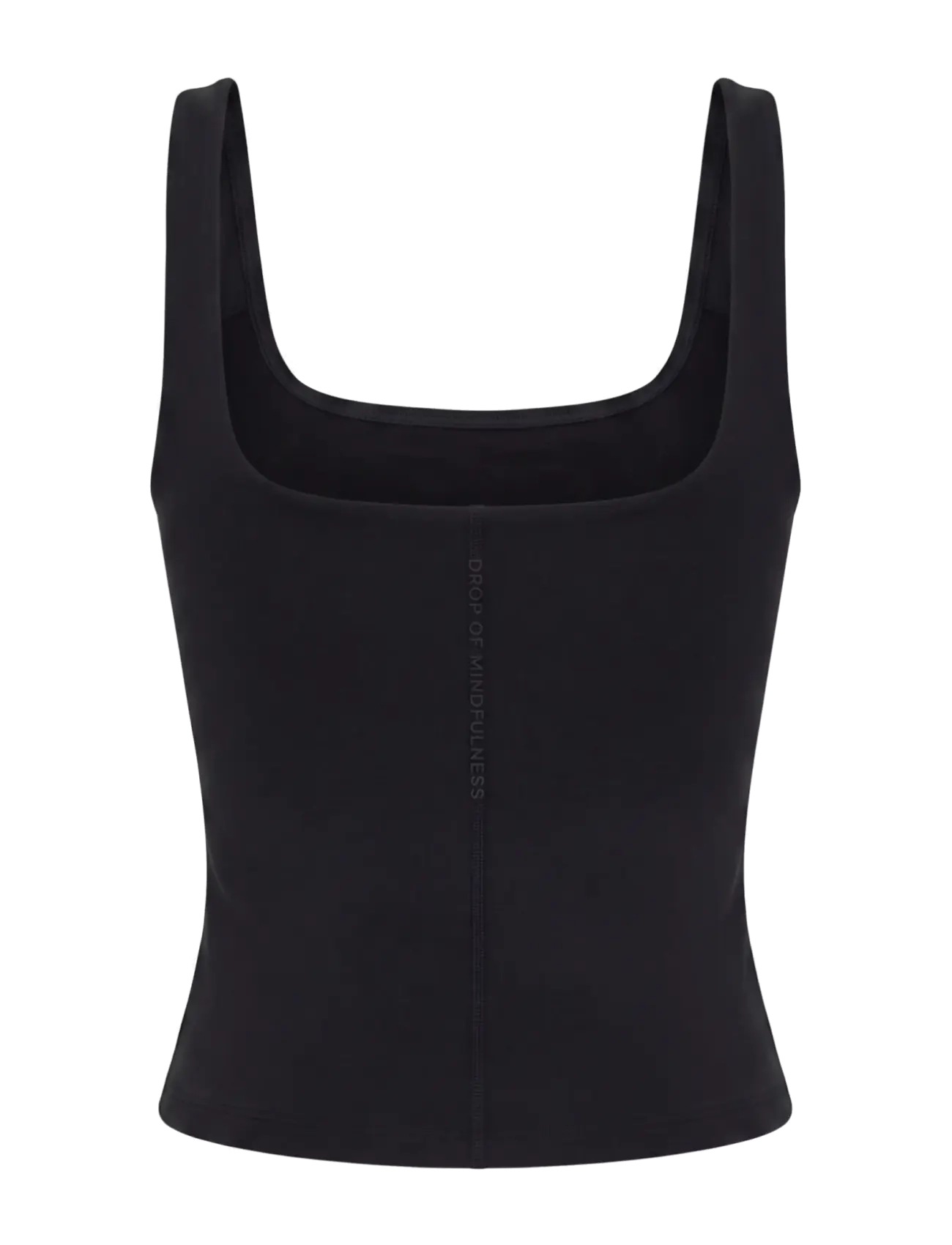 Drop of Mindfulness - BUTTER SOFT SCOOP TANK TOP - black - 2