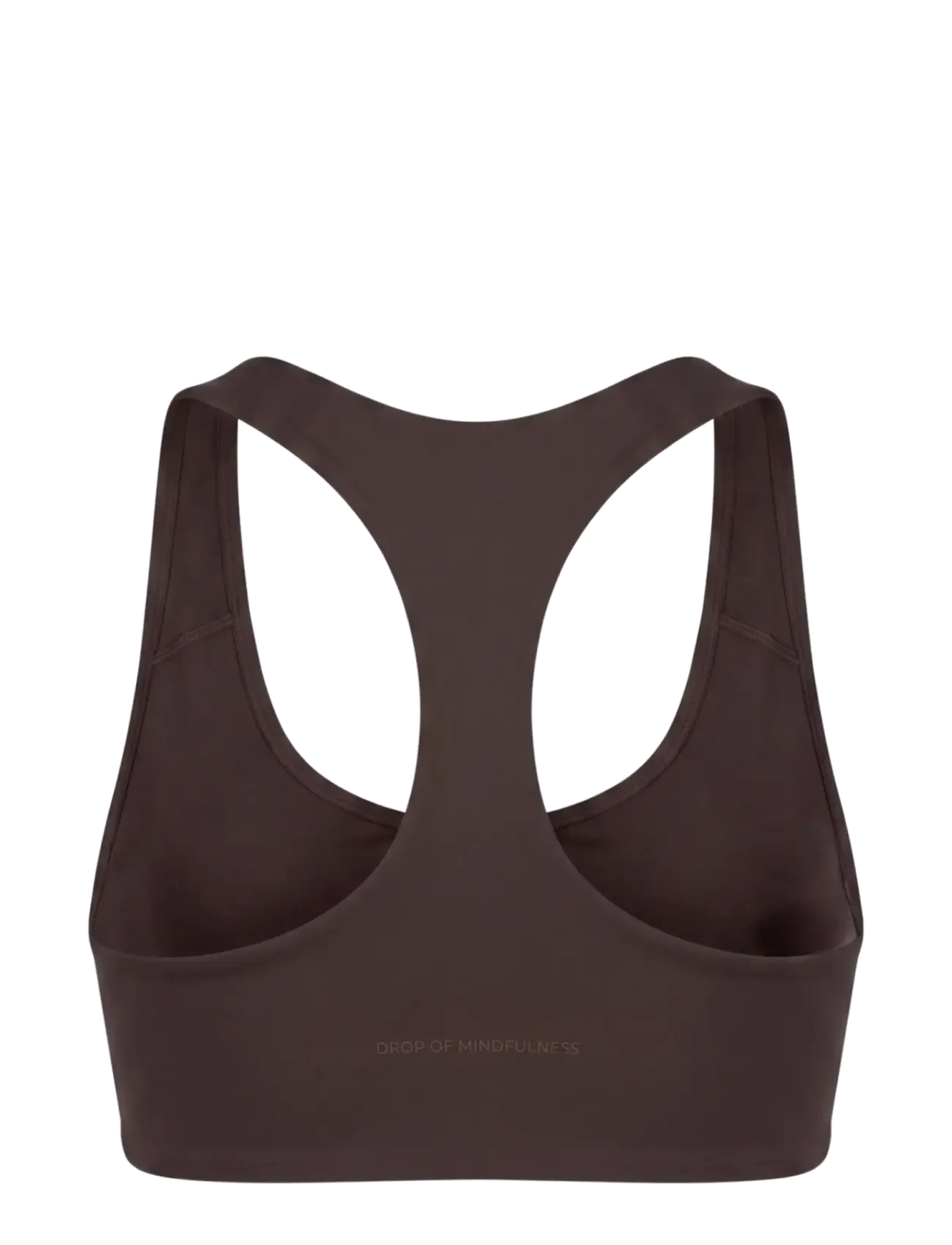 Drop of Mindfulness - BUTTER SOFT RACER BACK BRA - dark brown - 2