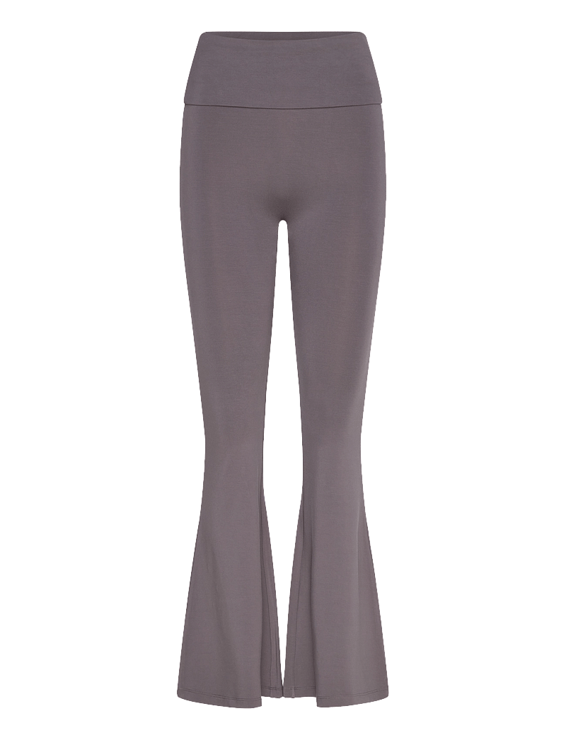 Drop of Mindfulness - FOLDING WAISTBAND FLARE - byxor - grayisch - 1