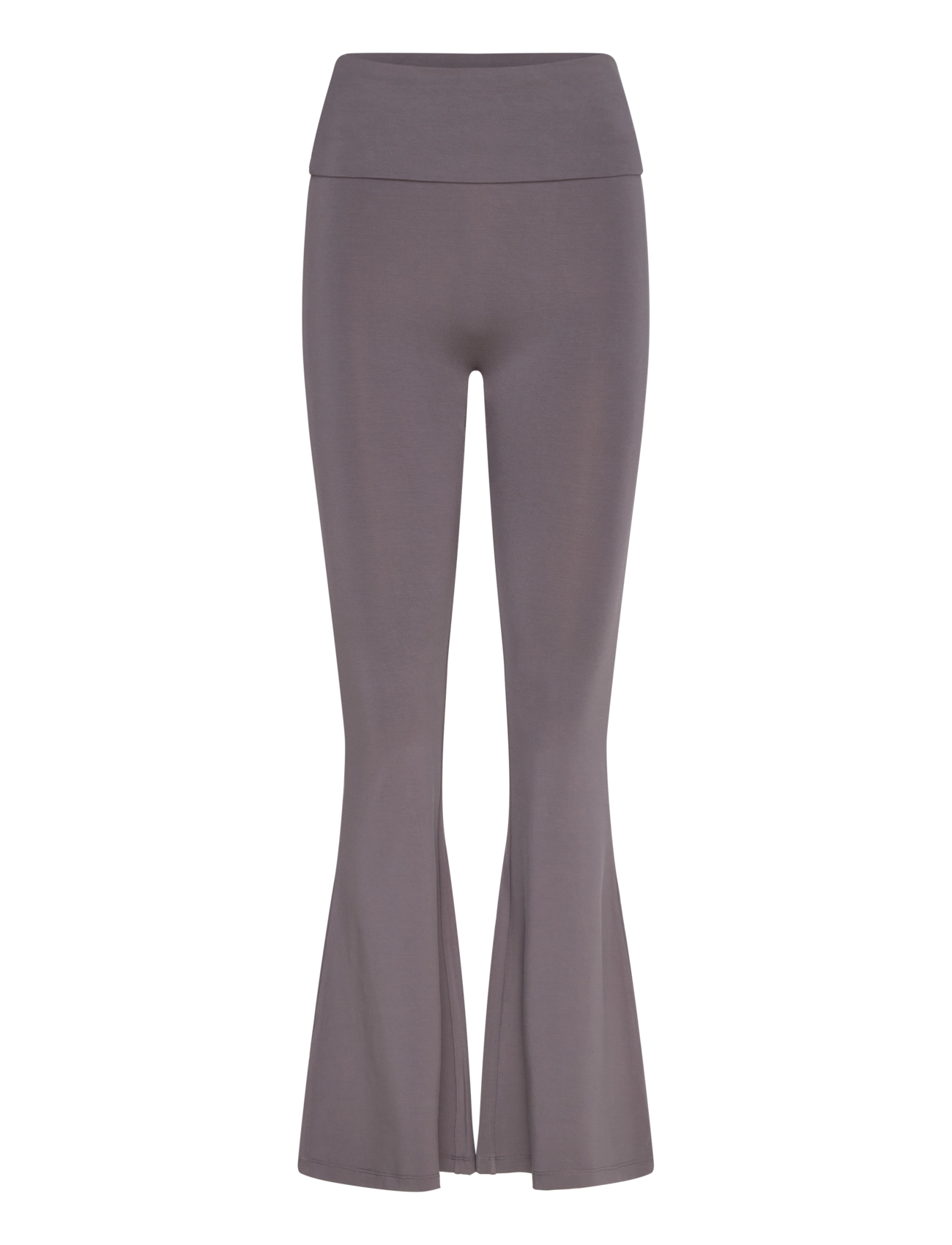 Drop of Mindfulness FOLDING WAISTBAND FLARE - Kelnės - GRAYISCH / grey