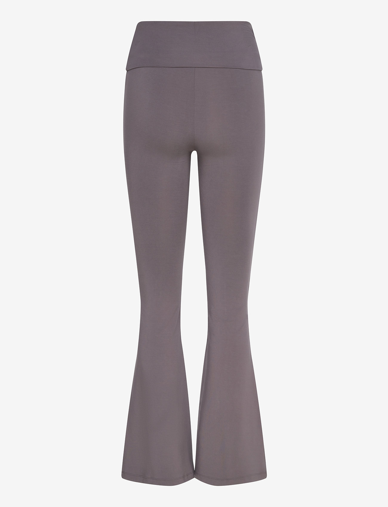 Drop of Mindfulness - FOLDING WAISTBAND FLARE - byxor - grayisch - 2