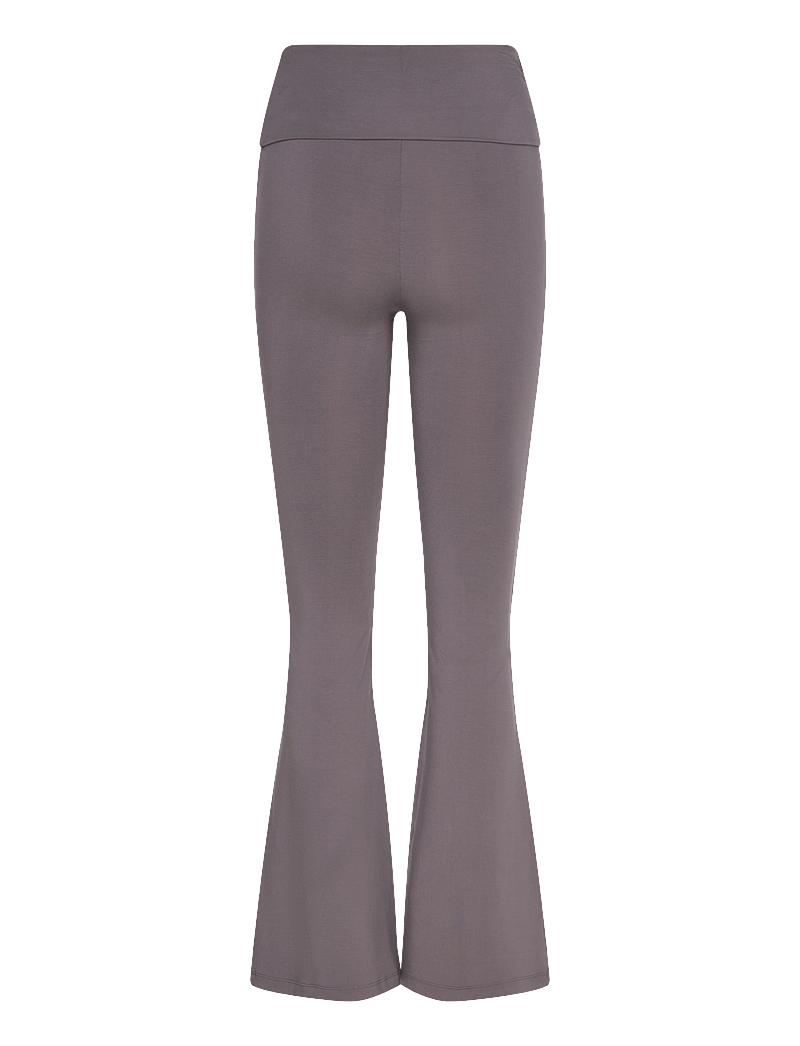 Drop of Mindfulness - FOLDING WAISTBAND FLARE - byxor - grayisch - 2