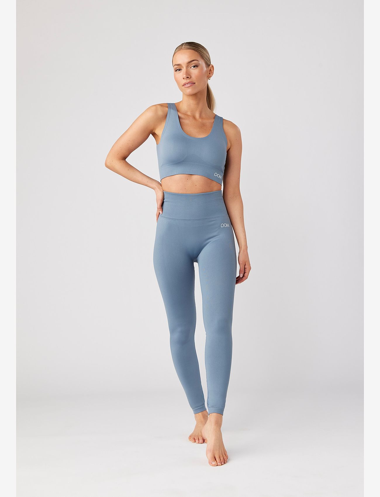 Drop of Mindfulness - FLOW BRA - midtone grey - 0