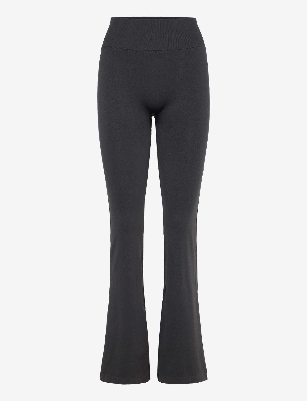 Drop of Mindfulness - SEAMLESS FLARE TIGHTS - full längd - dark grey - 1