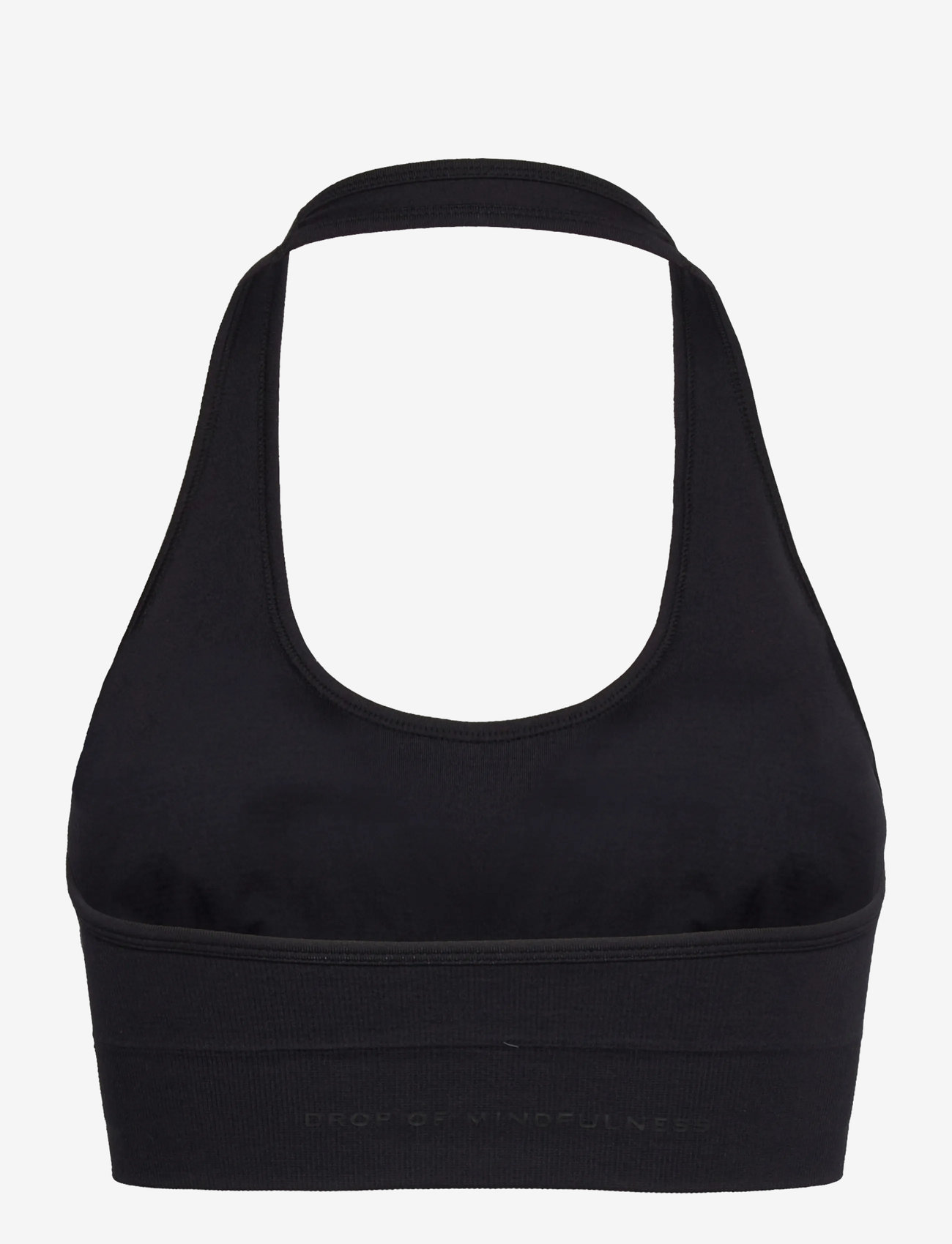 Drop of Mindfulness - SEAMLESS HALTERNECK BRA - sport-bhs - black - 2