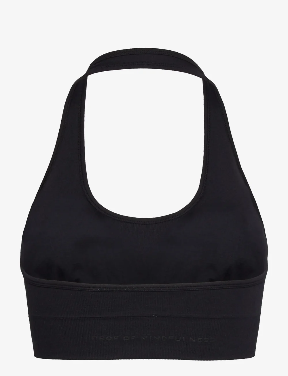 Drop of Mindfulness - SEAMLESS HALTERNECK BRA - sport bh:ar - black - 2