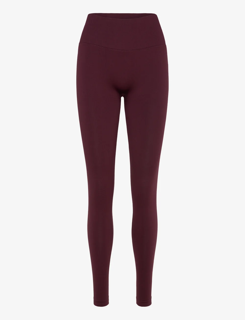 Drop of Mindfulness - SEAMLESS SCRUNCH TIGHTS - fuld længde - redwood - 1