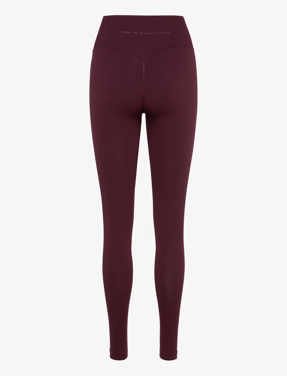 Drop of Mindfulness - SEAMLESS SCRUNCH TIGHTS - fuld længde - redwood - 2