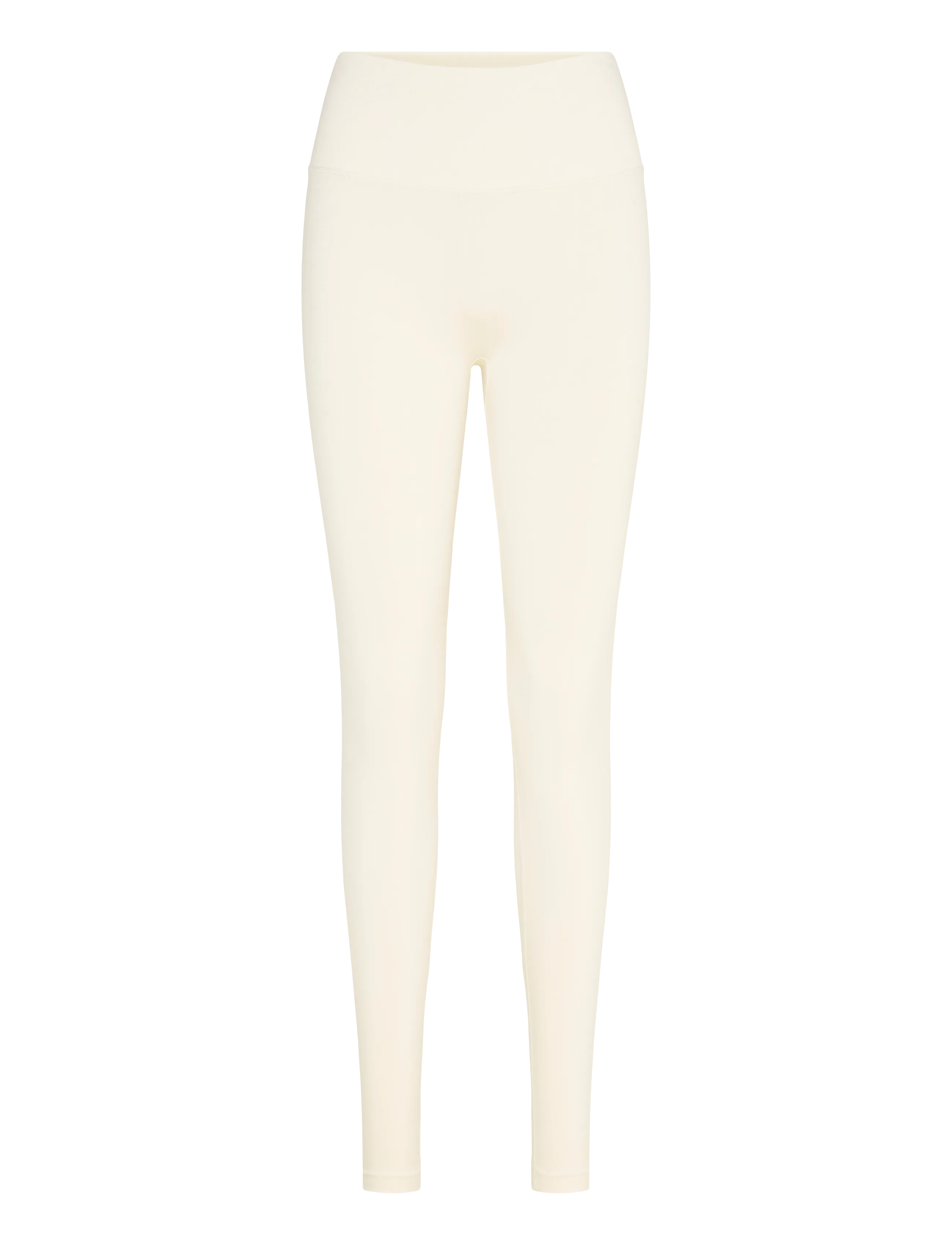 Drop of Mindfulness SEAMLESS SCRUNCH TIGHTS - Kläder - CREAM WHITE / cream