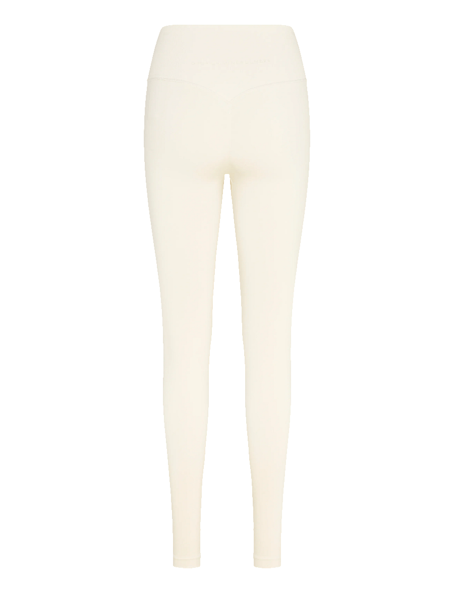 Drop of Mindfulness - SEAMLESS SCRUNCH TIGHTS - collants d'entraînement - cream white - 2