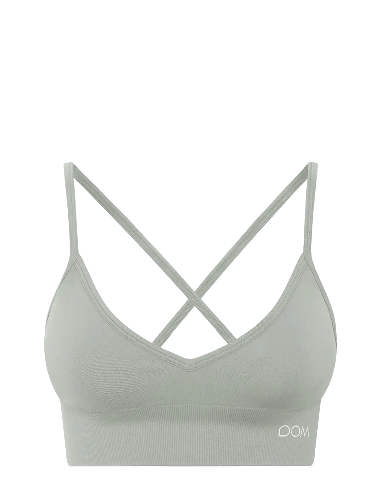 Drop of Mindfulness V SHAPE BRA - BHs - VINTAGE KHAKI / green