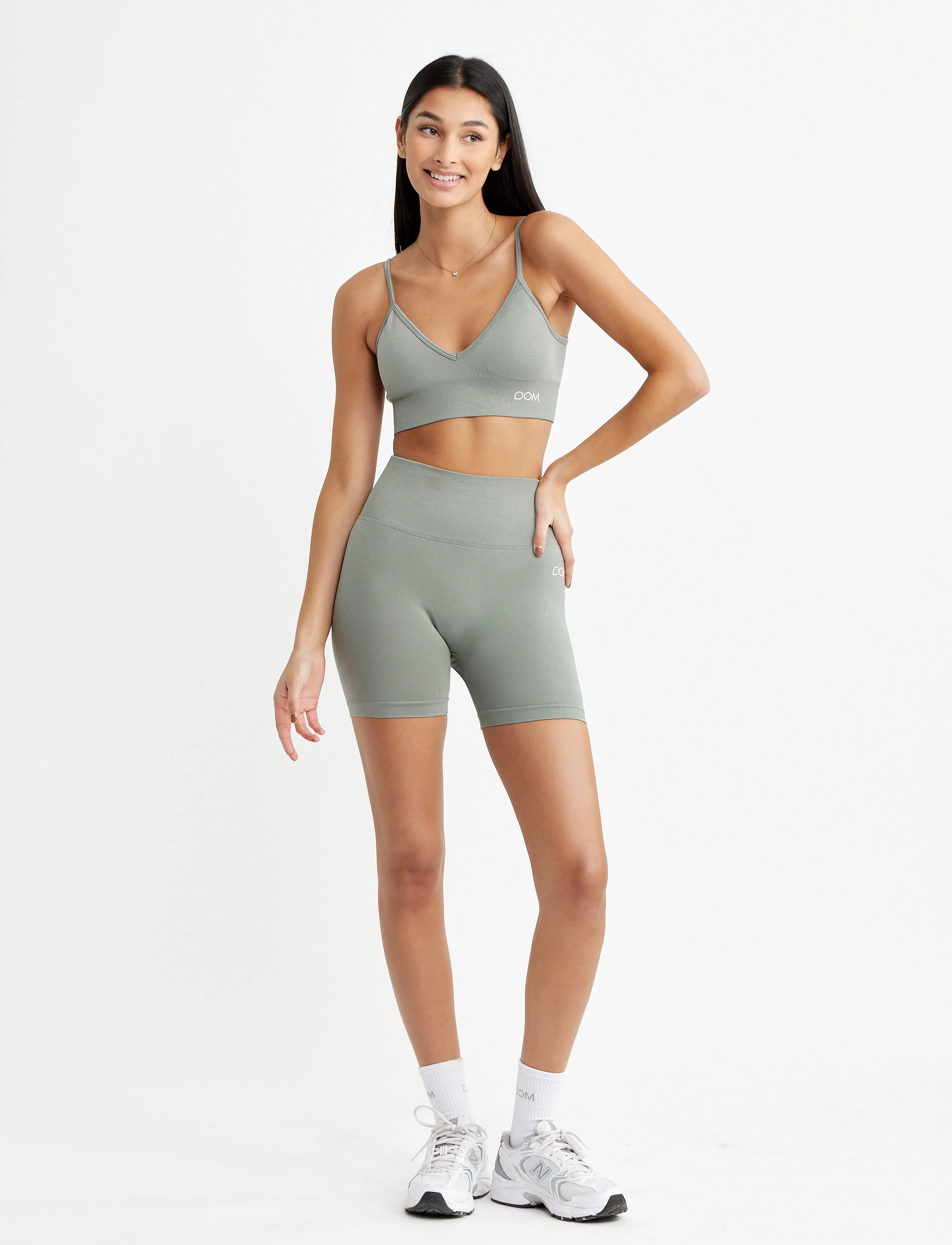 Drop of Mindfulness - SESH BIKE SHORTS - 1/2 længde - vintage khaki - 3