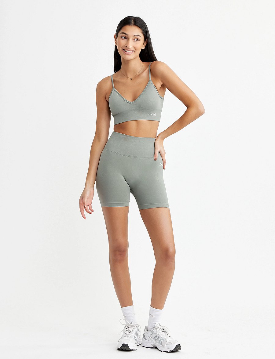 Drop of Mindfulness - SESH BIKE SHORTS - 1/2 länge - vintage khaki - 3