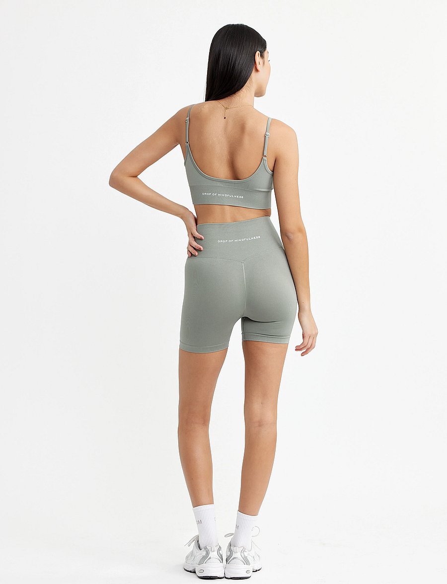Drop of Mindfulness - SESH BIKE SHORTS - 1/2 länge - vintage khaki - 4