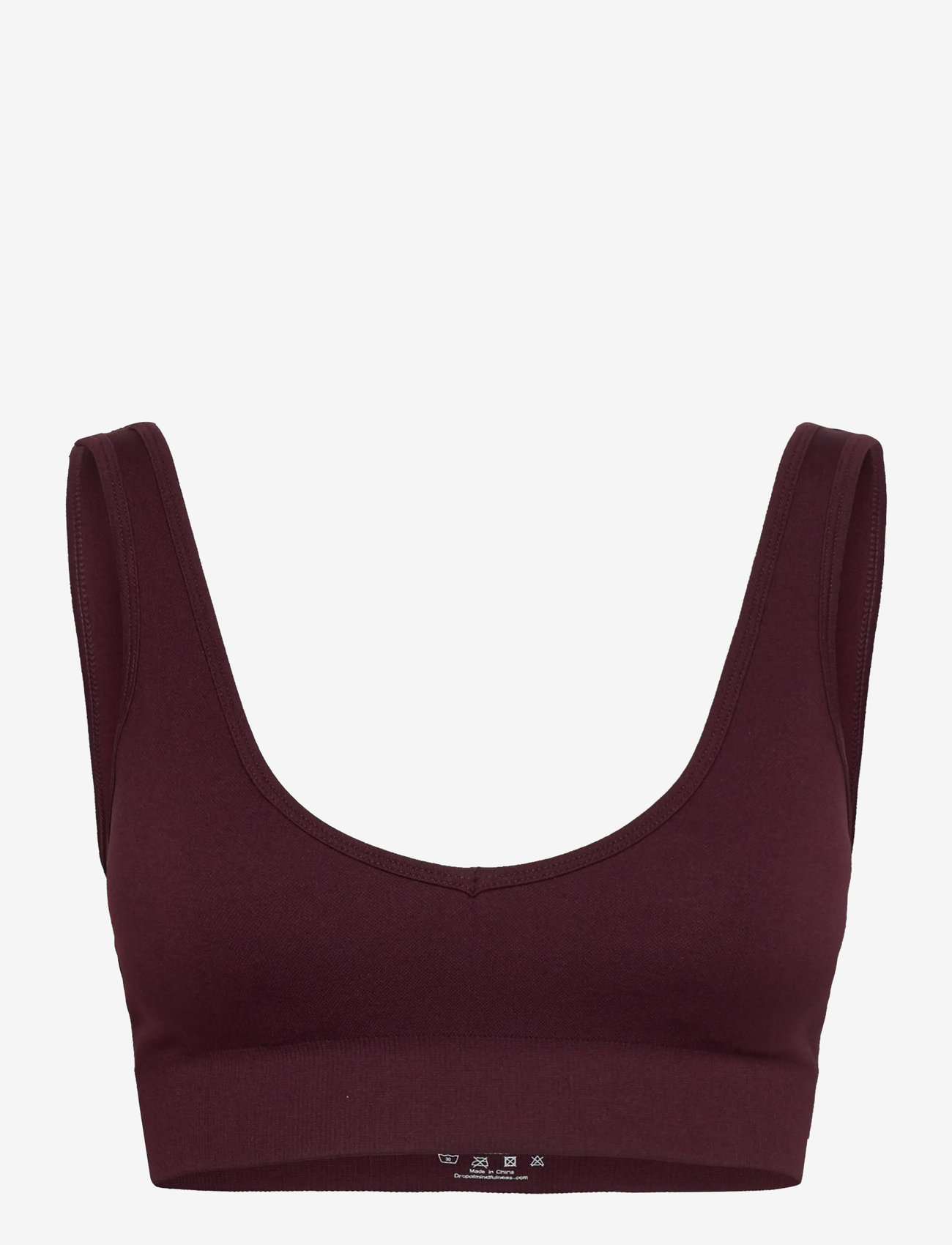 Drop of Mindfulness - SEAMLESS DEEP V BRA - laveste priser - redwood - 0