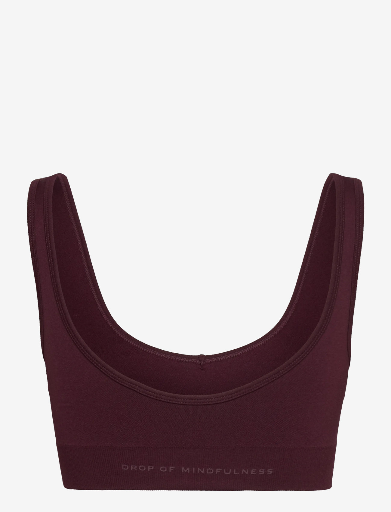 Drop of Mindfulness - SEAMLESS DEEP V BRA - laveste priser - redwood - 1
