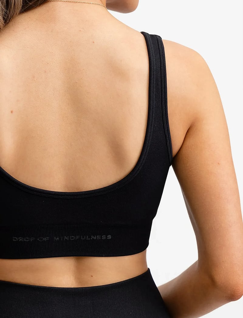 Drop of Mindfulness - SEAMLESS DEEP V BRA - soutiens-gorge de sport - black - 5