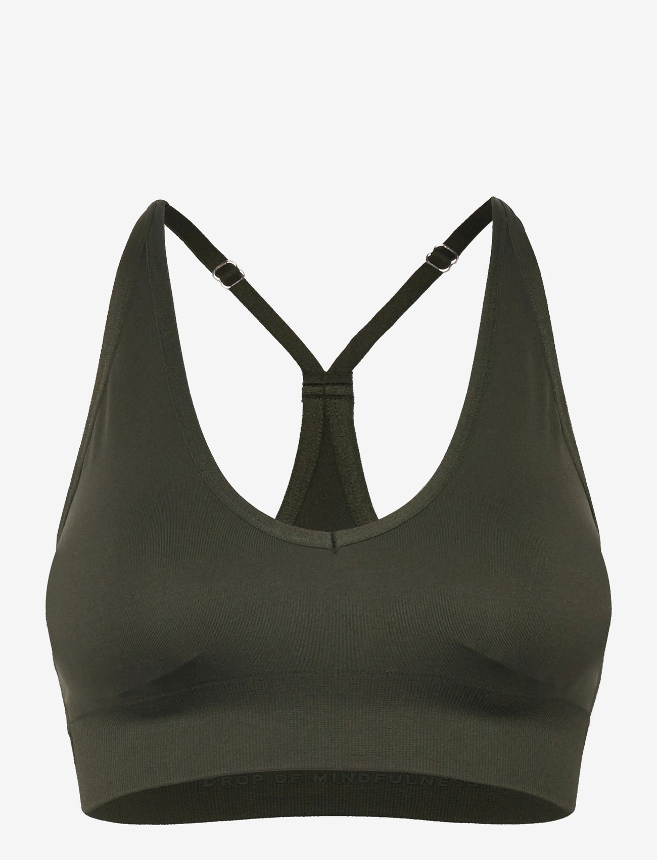 Drop of Mindfulness - SIGNATURE V SHAPE BRA - die niedrigsten preise - dark green - 0