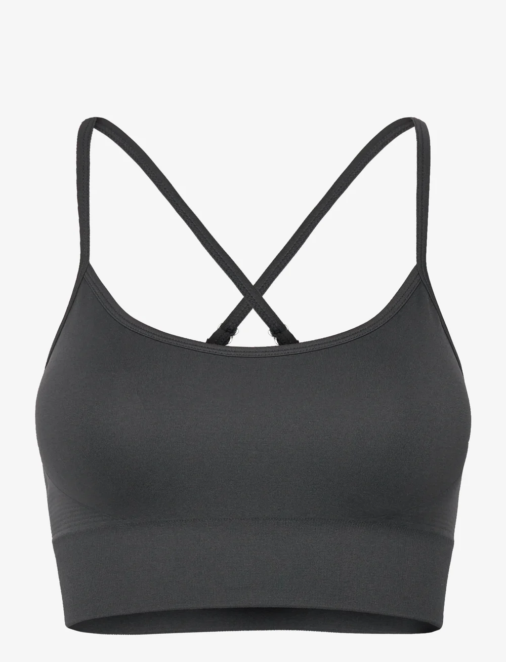 Drop of Mindfulness - SIGNATURE SEAMLESS BRA - sports-bh'er - iron grey - 1