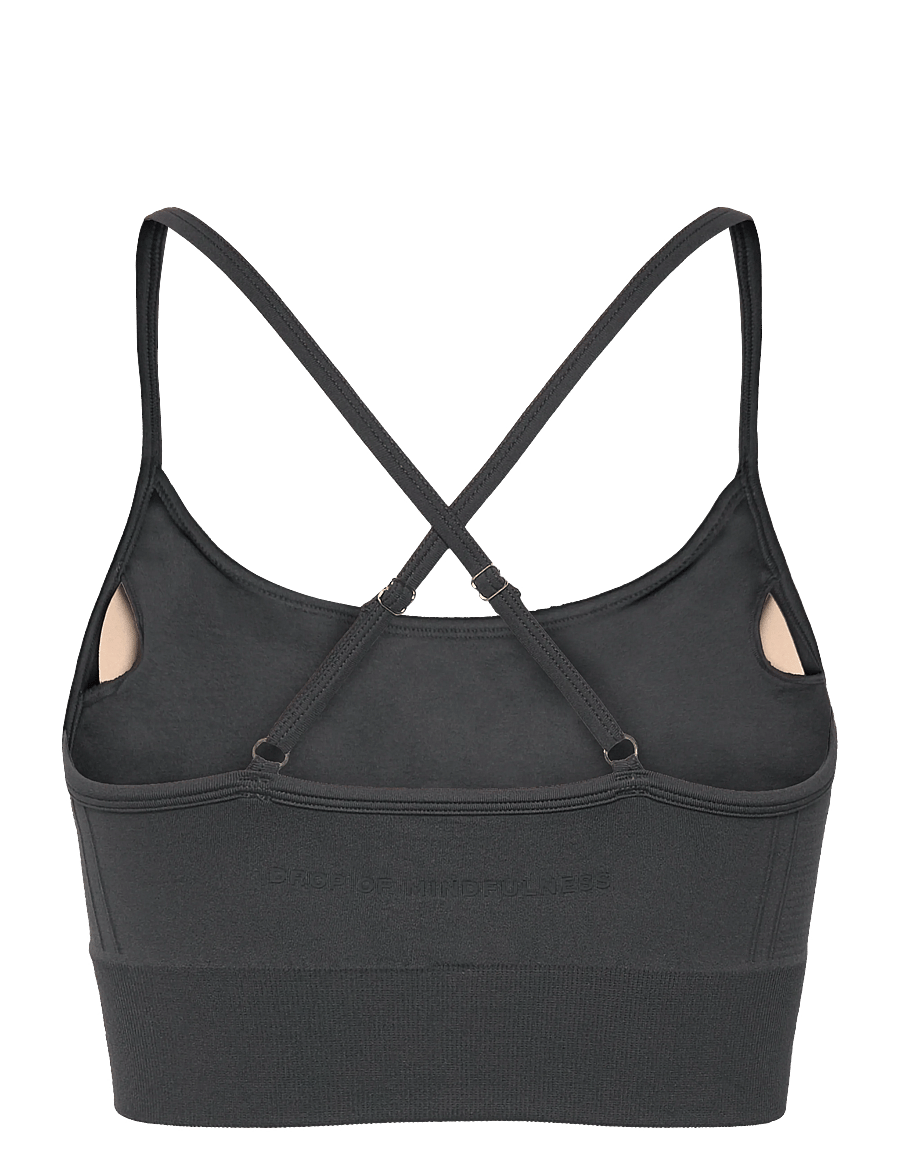 Drop of Mindfulness - SIGNATURE SEAMLESS BRA - sport-bhs - iron grey - 2