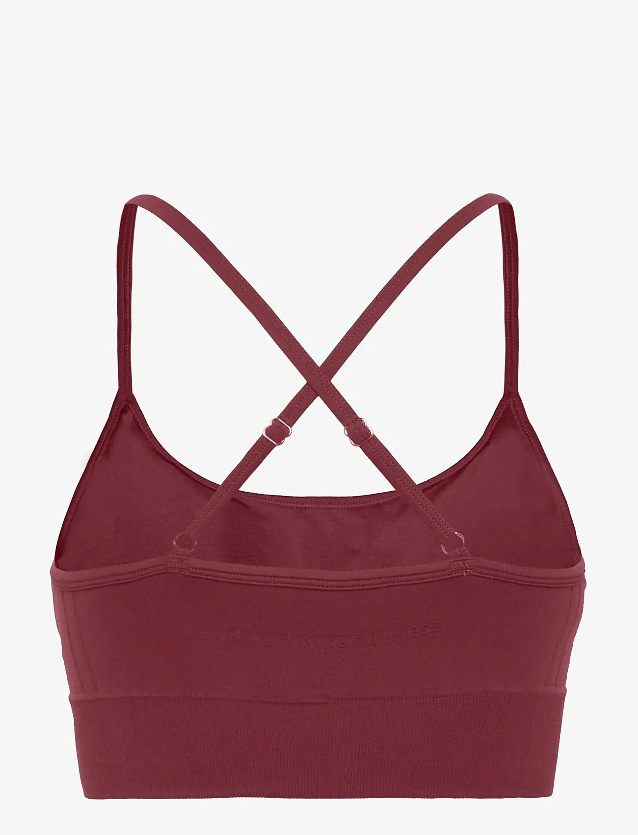 Drop of Mindfulness - SIGNATURE SEAMLESS BRA - sports-bh'er - ruby wine - 2
