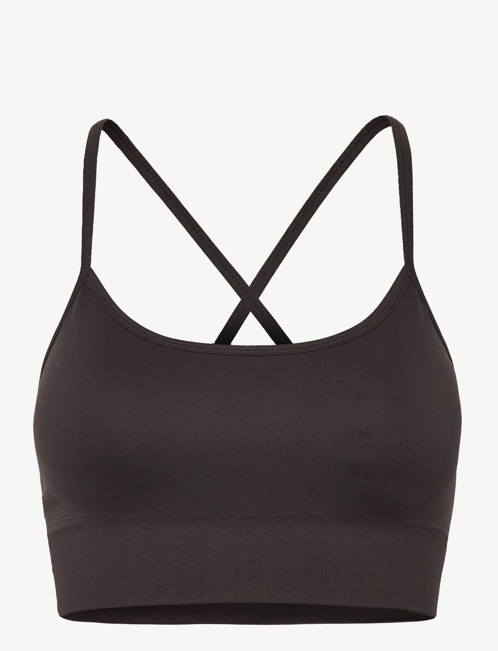 Drop of Mindfulness - SIGNATURE SEAMLESS BRA - sports-bh'er - dark brown - 1