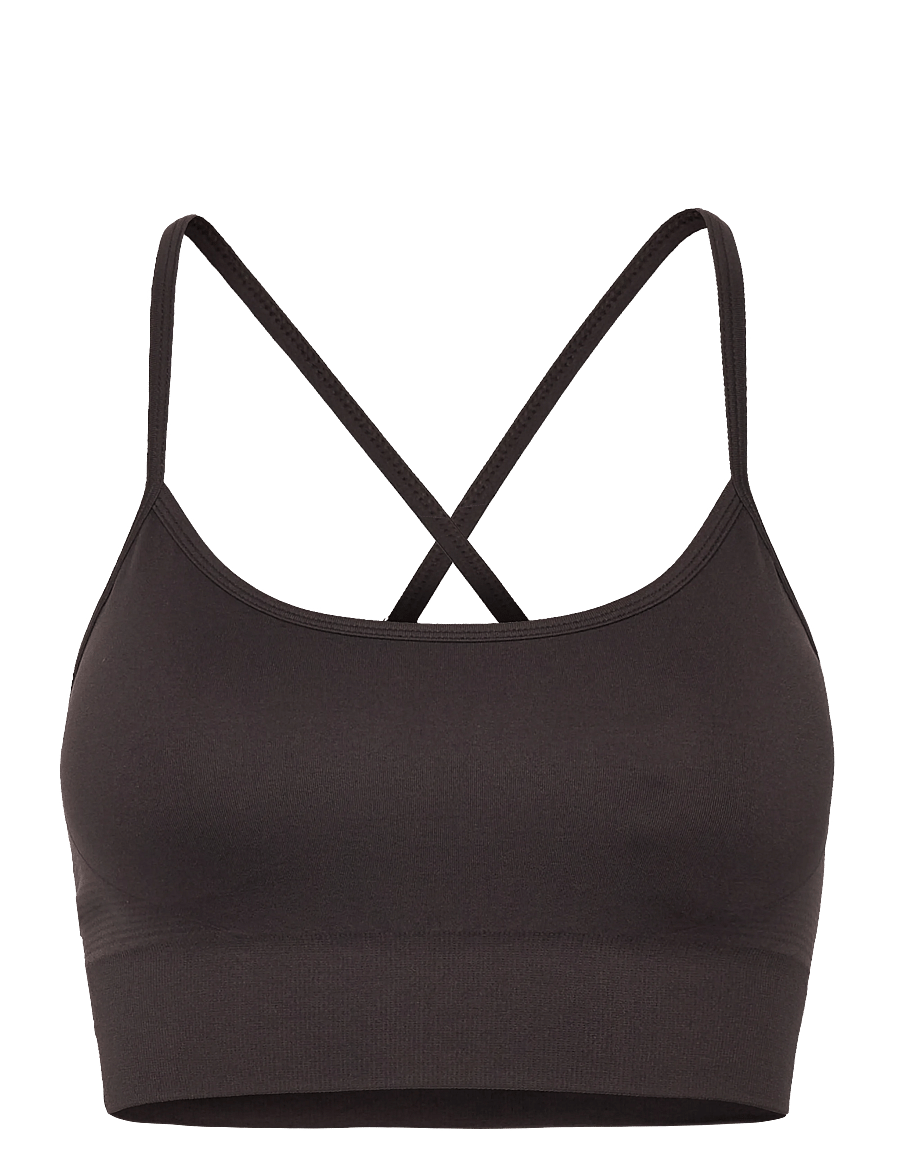 Drop of Mindfulness - SIGNATURE SEAMLESS BRA - sport-bhs - dark brown - 1