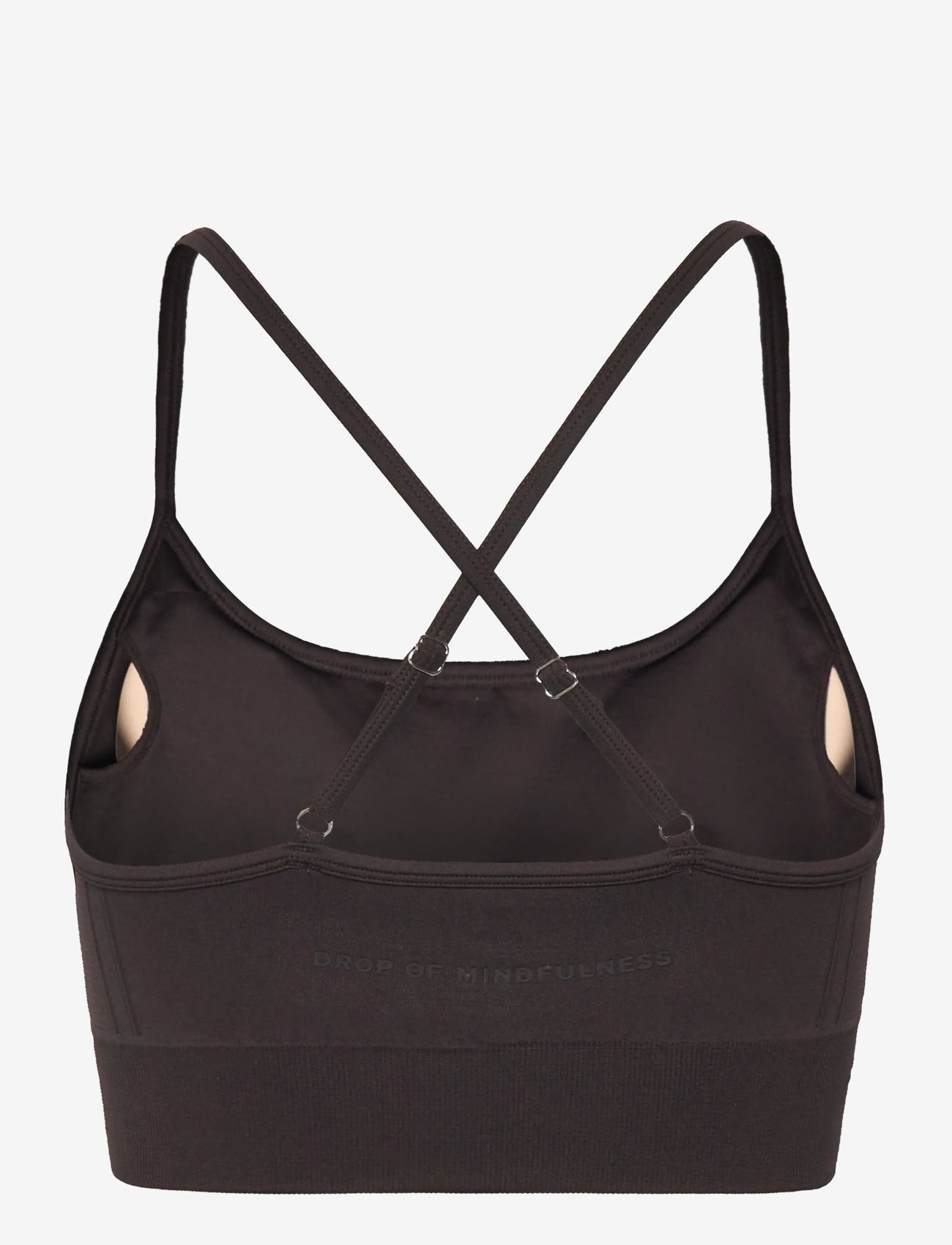 Drop of Mindfulness - SIGNATURE SEAMLESS BRA - sports-bh'er - dark brown - 2