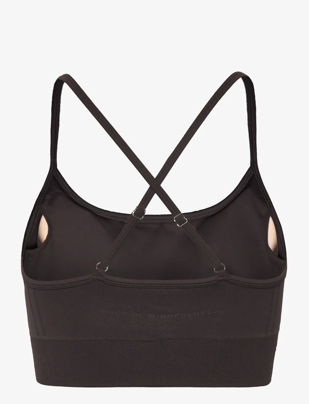 Drop of Mindfulness - SIGNATURE SEAMLESS BRA - sports-bh'er - dark brown - 2
