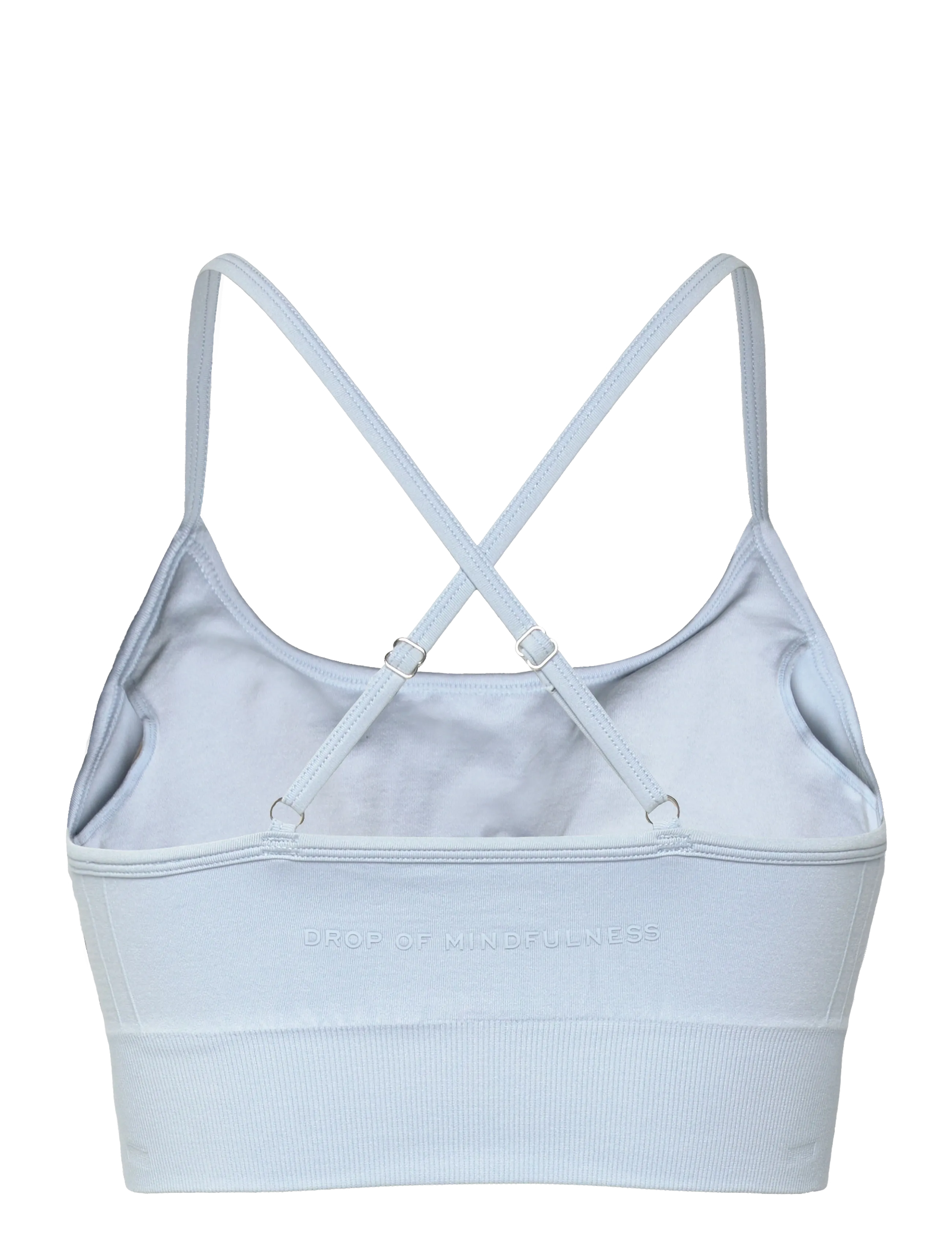 Drop of Mindfulness - SIGNATURE SEAMLESS BRA - sports-bh'er - light blue - 2