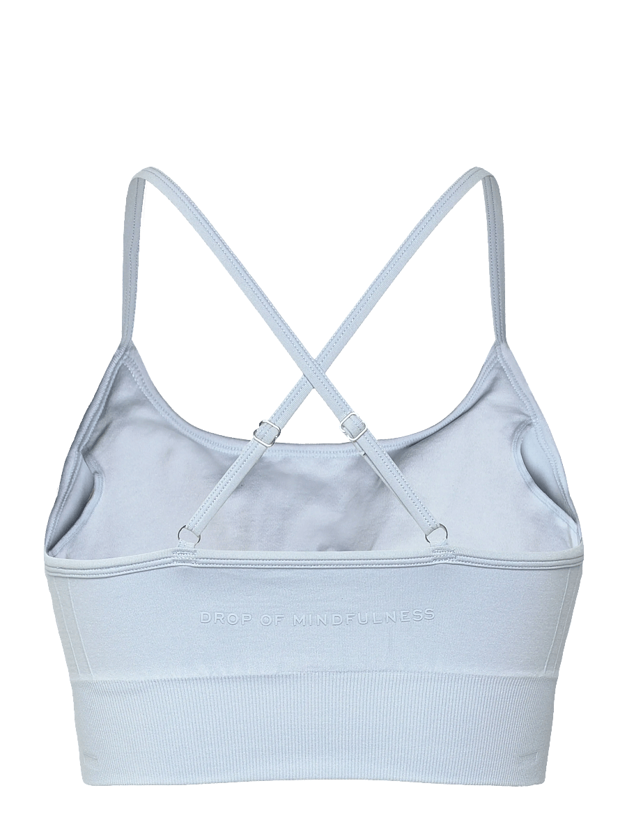 Drop of Mindfulness - SIGNATURE SEAMLESS BRA - spordi-rinnahoidjad - light blue - 2