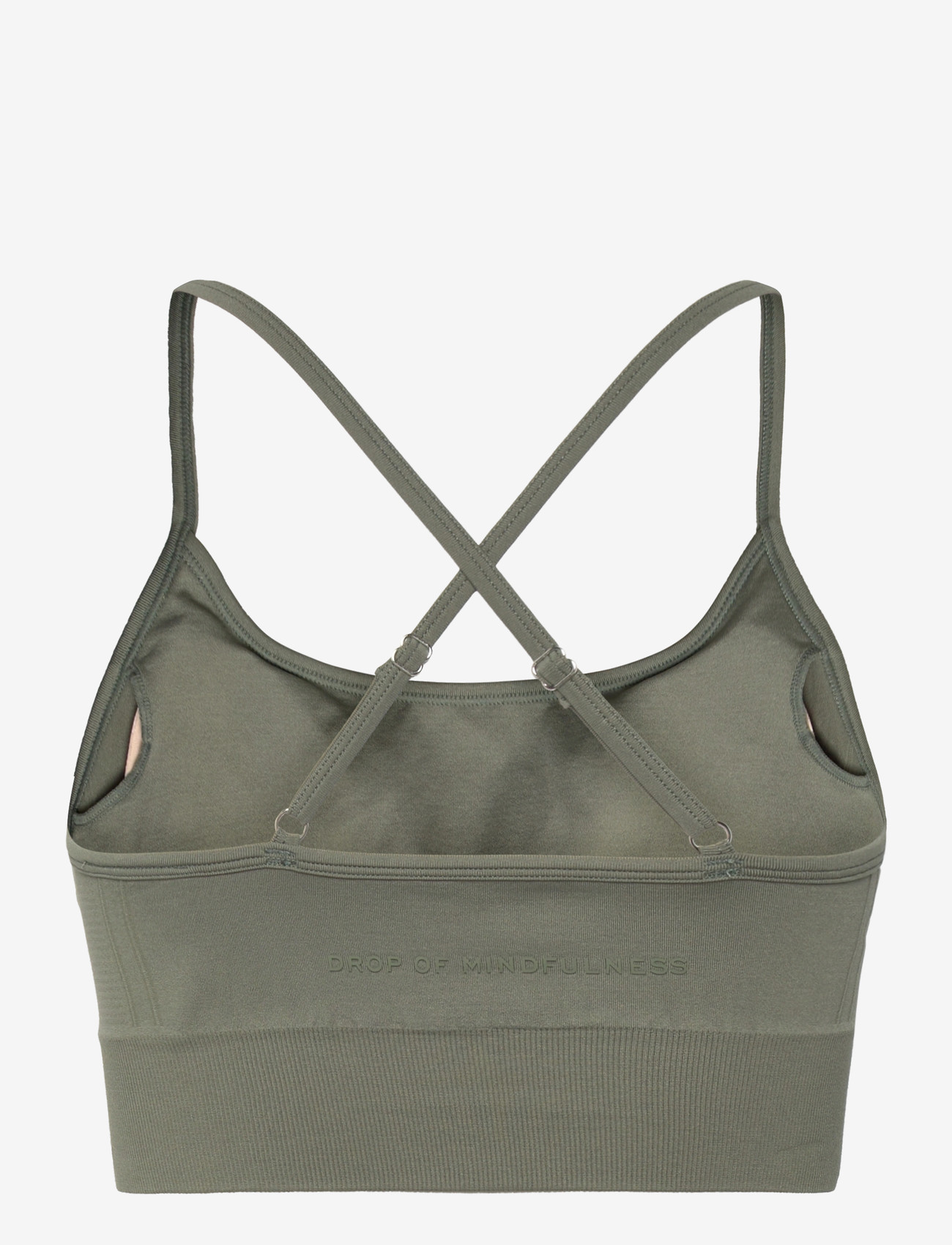 Drop of Mindfulness - SIGNATURE SEAMLESS BRA - sport-bhs - agave green - 2