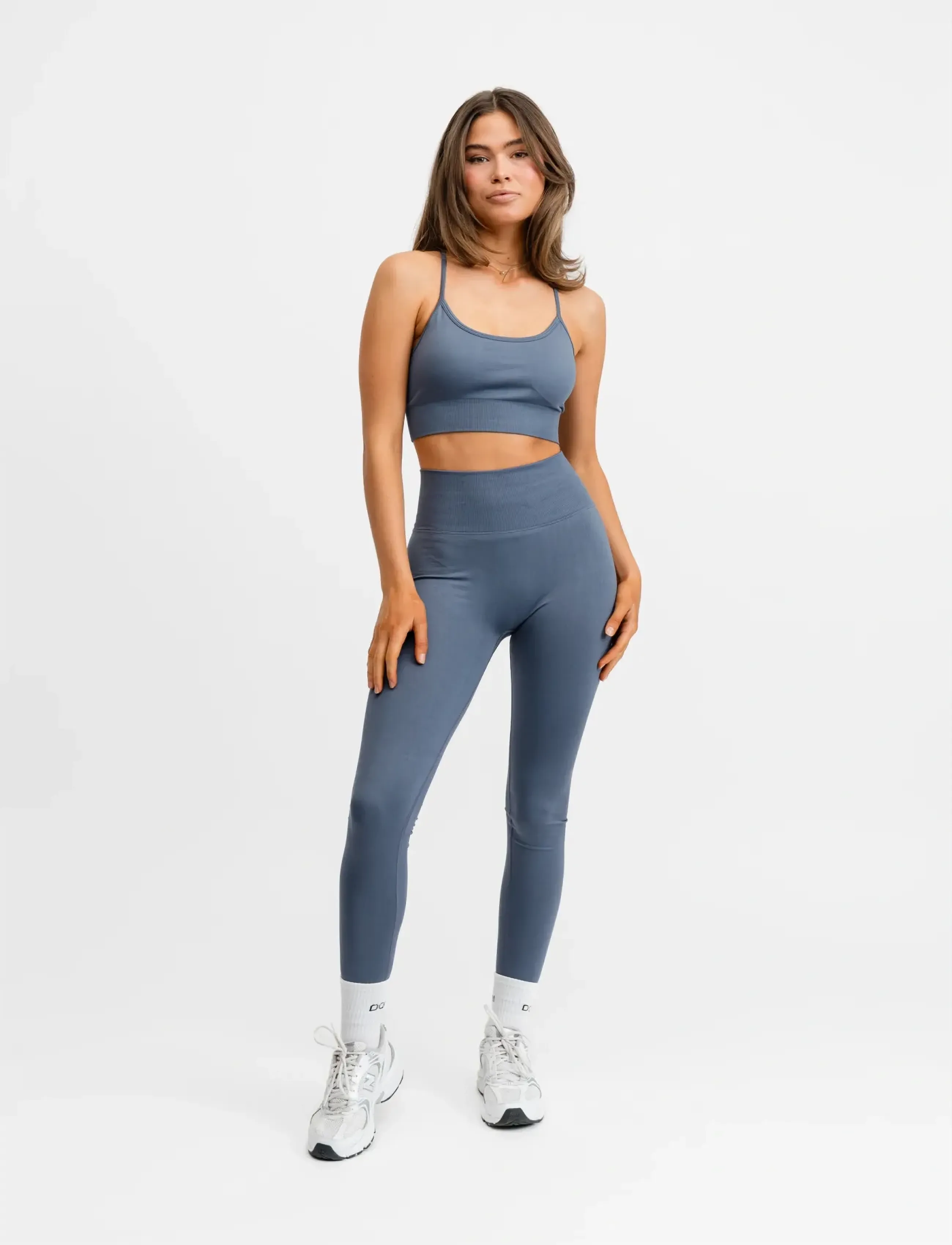Drop of Mindfulness - SIGNATURE SEAMLESS BRA - sports-bh'er - navy - 4