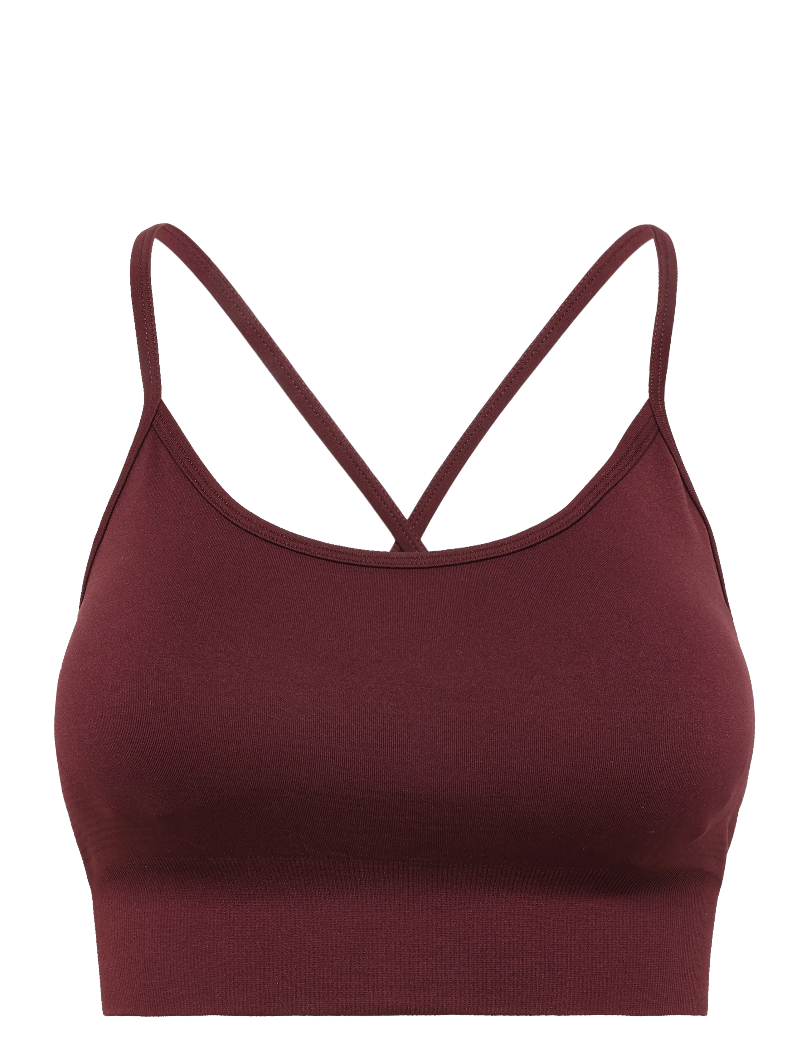 Drop of Mindfulness SIGNATURE SEAMLESS BRA - Kläder - CHERRY LACQUER / burgundy