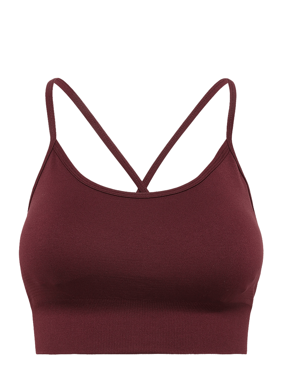 Drop of Mindfulness - SIGNATURE SEAMLESS BRA - medium support - cherry lacquer - 1