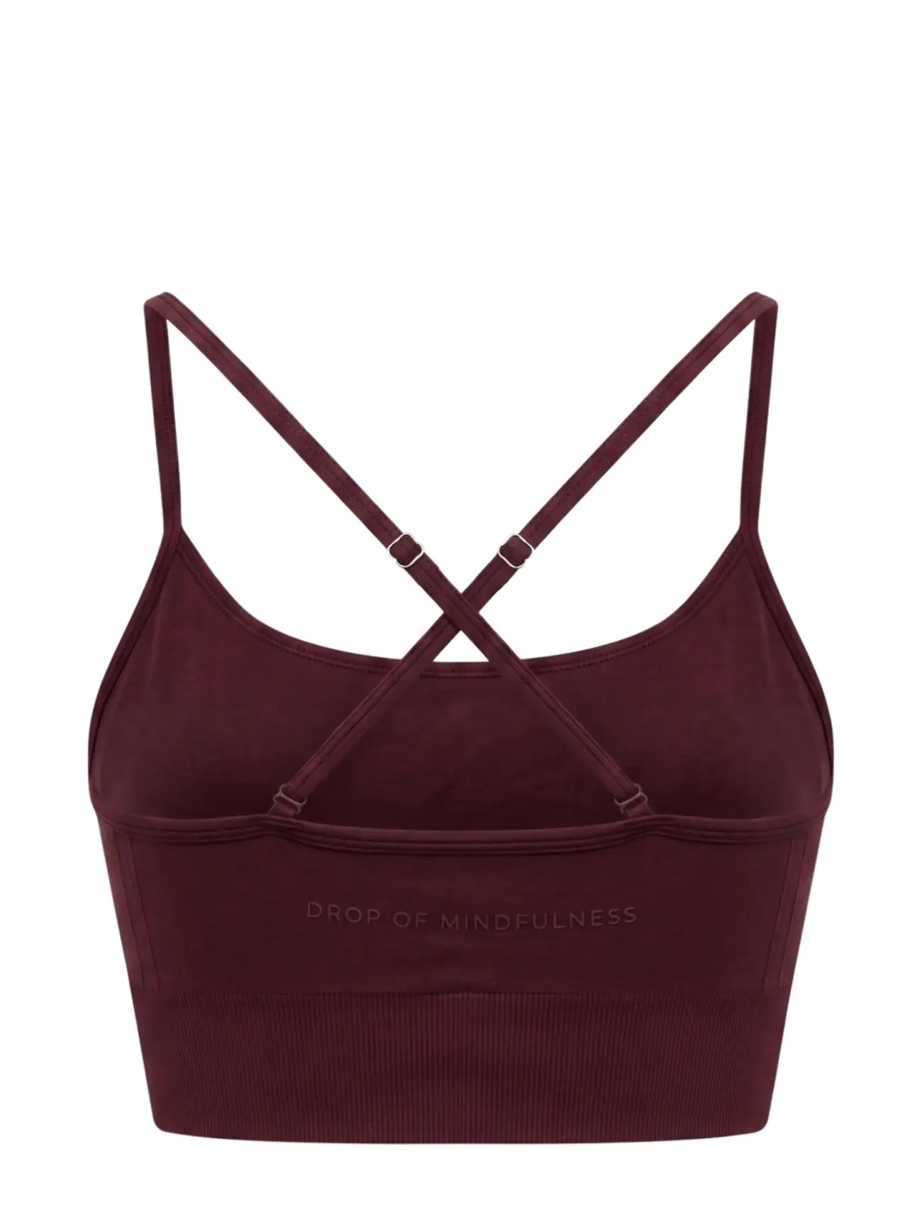 Drop of Mindfulness - SIGNATURE SEAMLESS BRA - cherry lacquer - 2