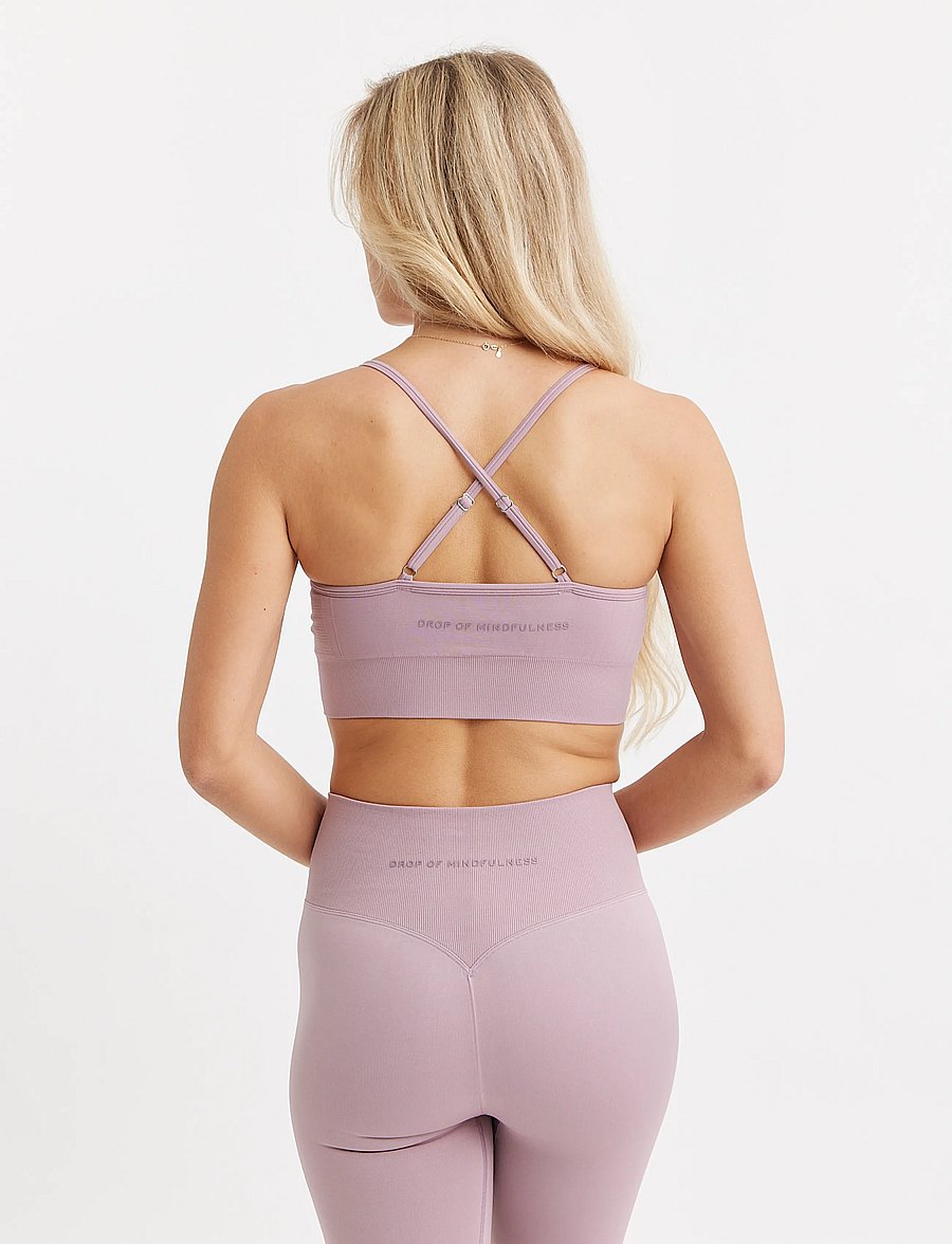 Drop of Mindfulness - SIGNATURE SEAMLESS BRA - medium support - luxe purple - 3