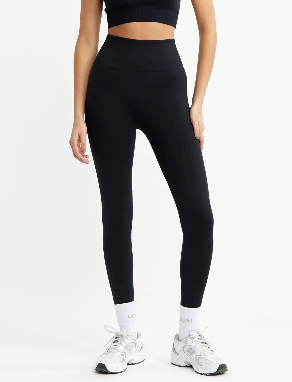 Drop of Mindfulness - SIGNATURE SEAMLESS TIGHTS - træningstights - black - 0