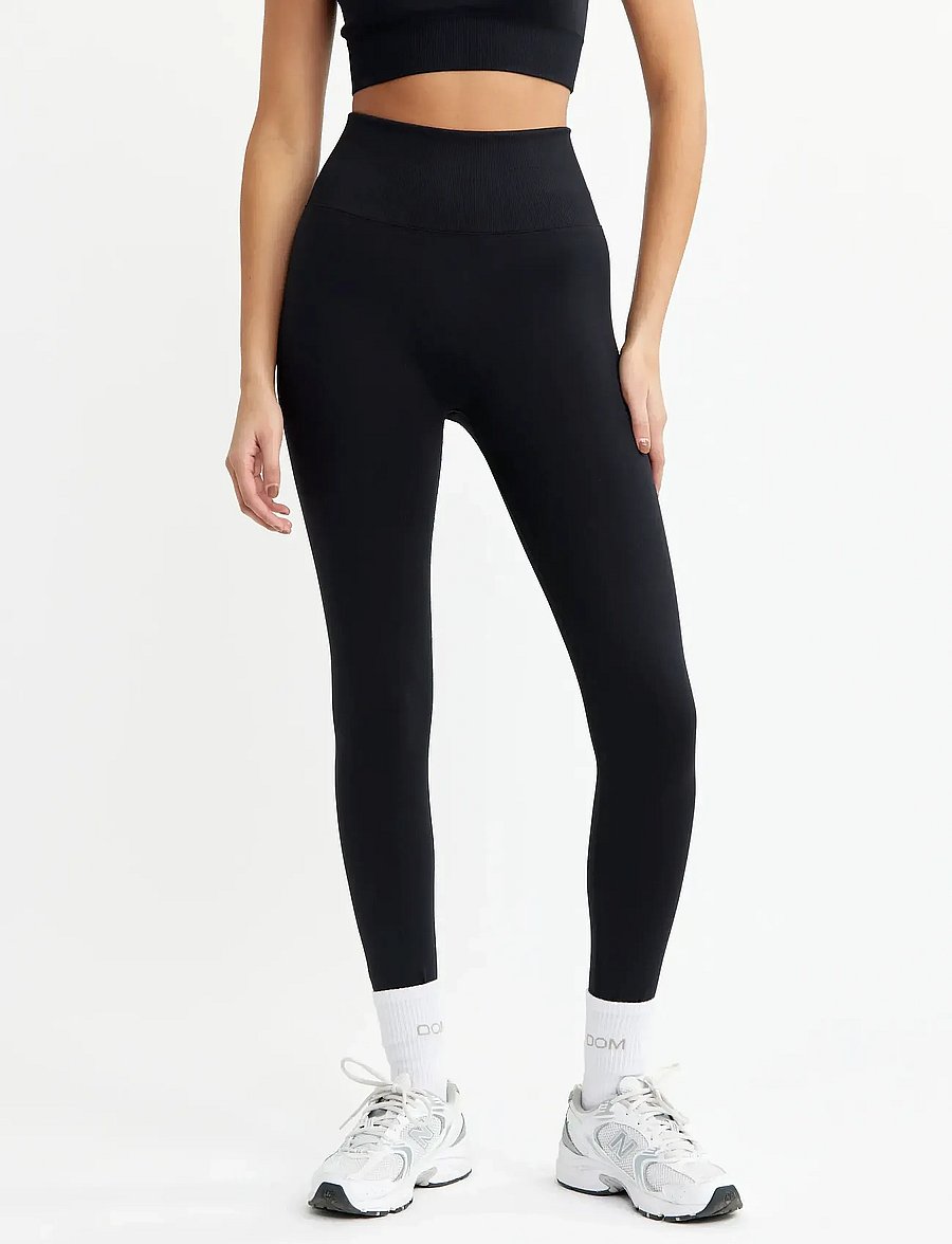 Drop of Mindfulness - SIGNATURE SEAMLESS TIGHTS - sportleggings - black - 0