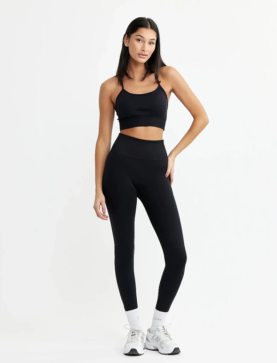 Drop of Mindfulness - SIGNATURE SEAMLESS TIGHTS - sportleggings - black - 4